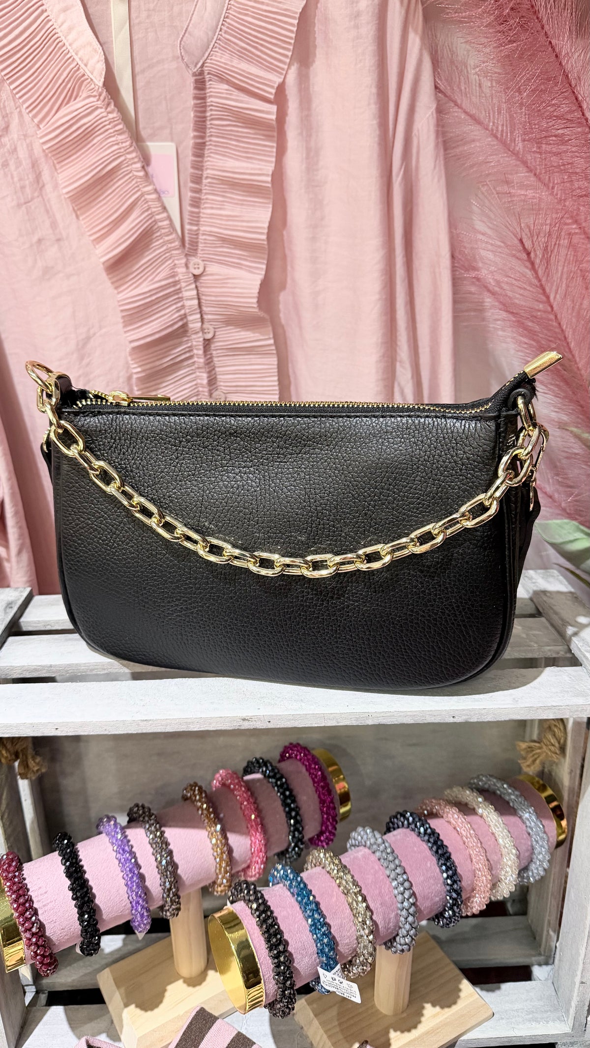 Borsa lunetta nera