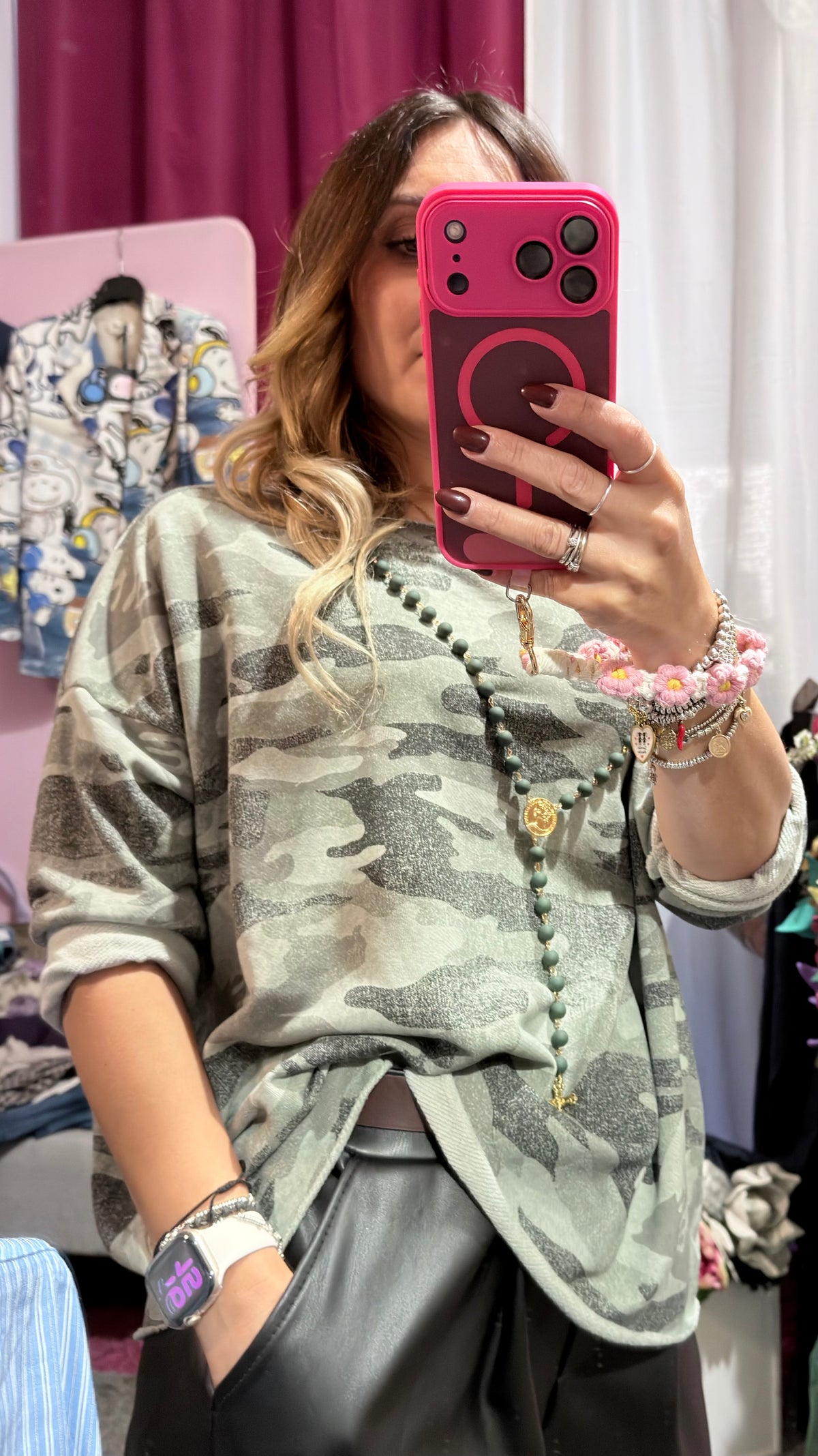 Tshirt mimetica garzata