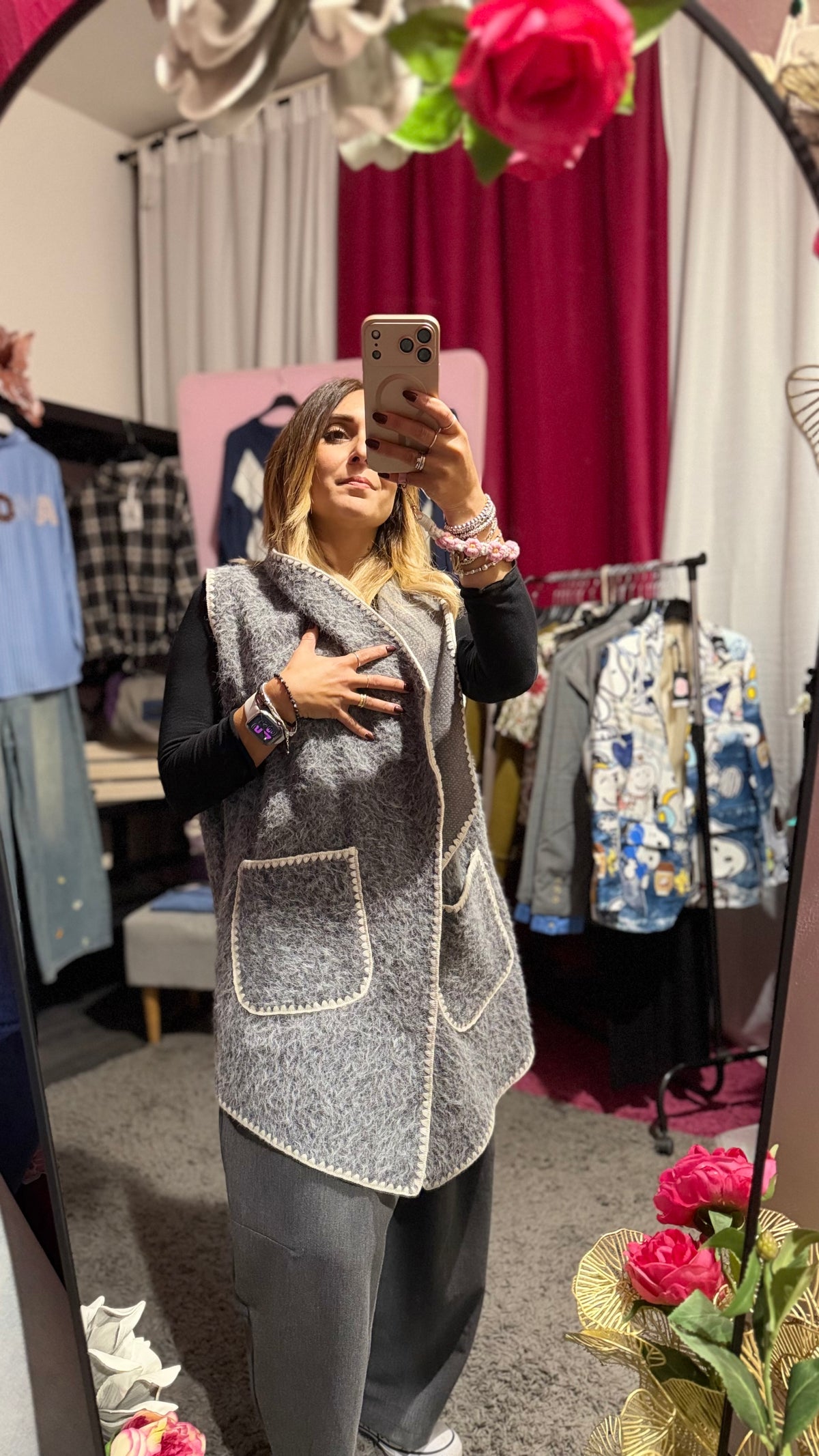 Gilet grigio