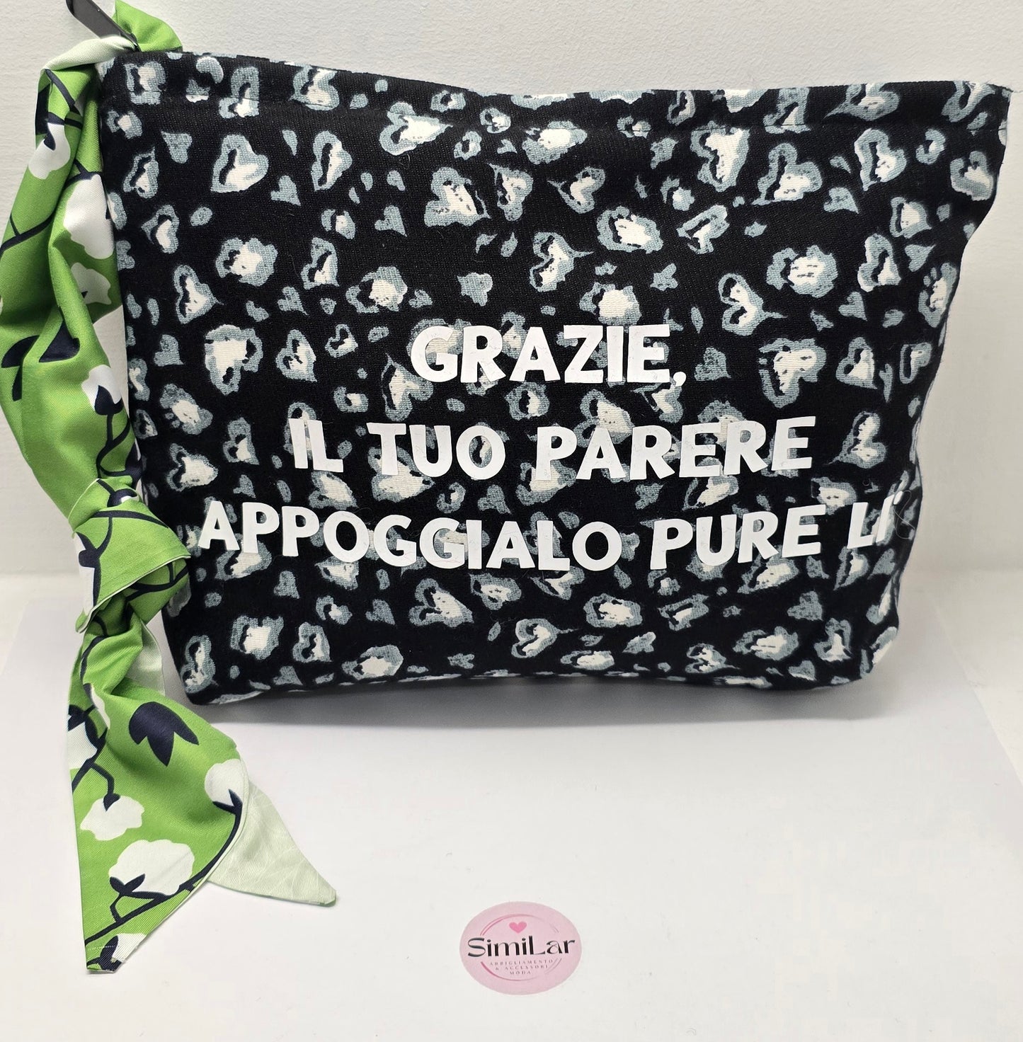 Le #similarMOOD " grazie " maculato nero