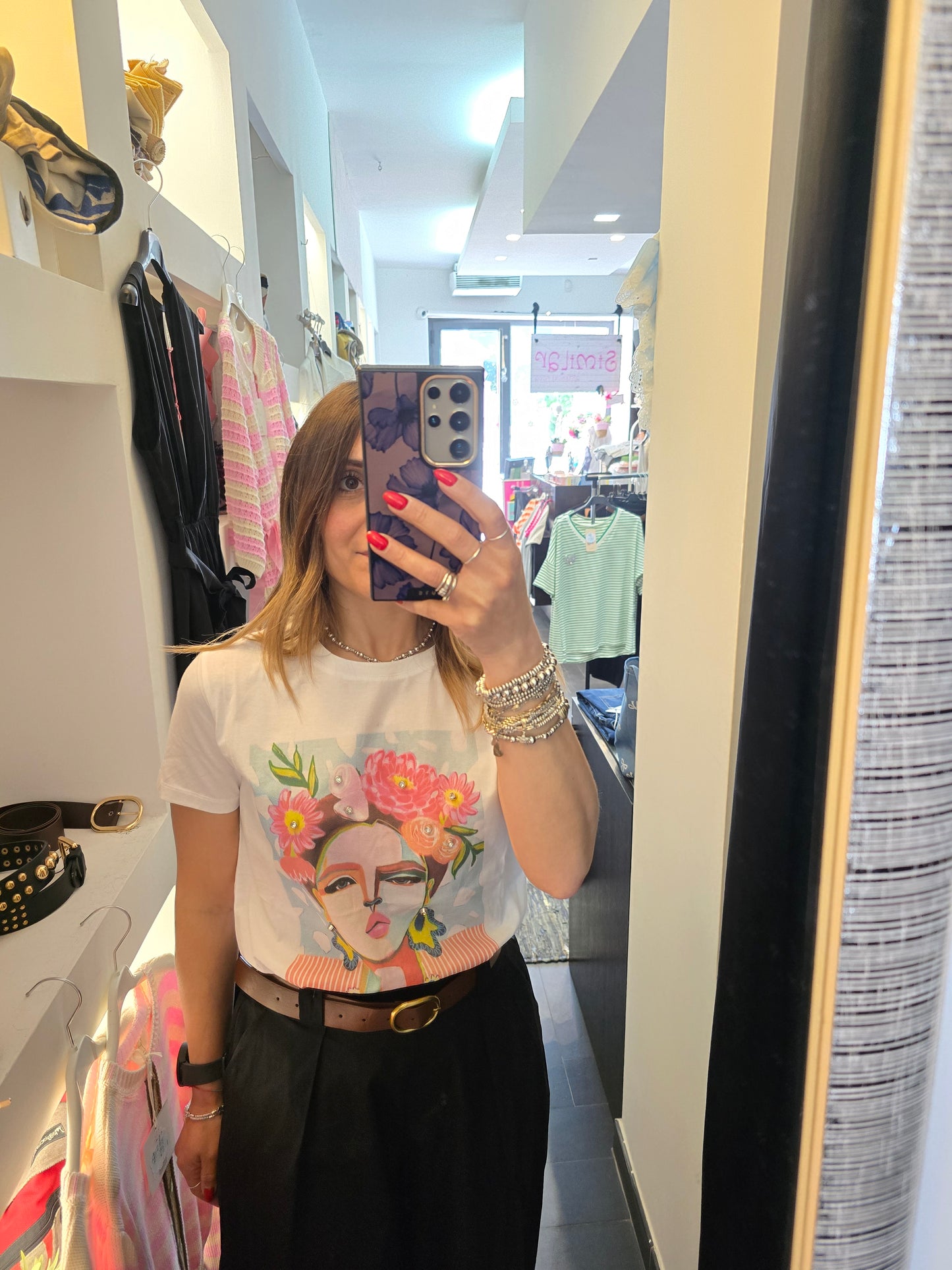 T shirt stampa Frida