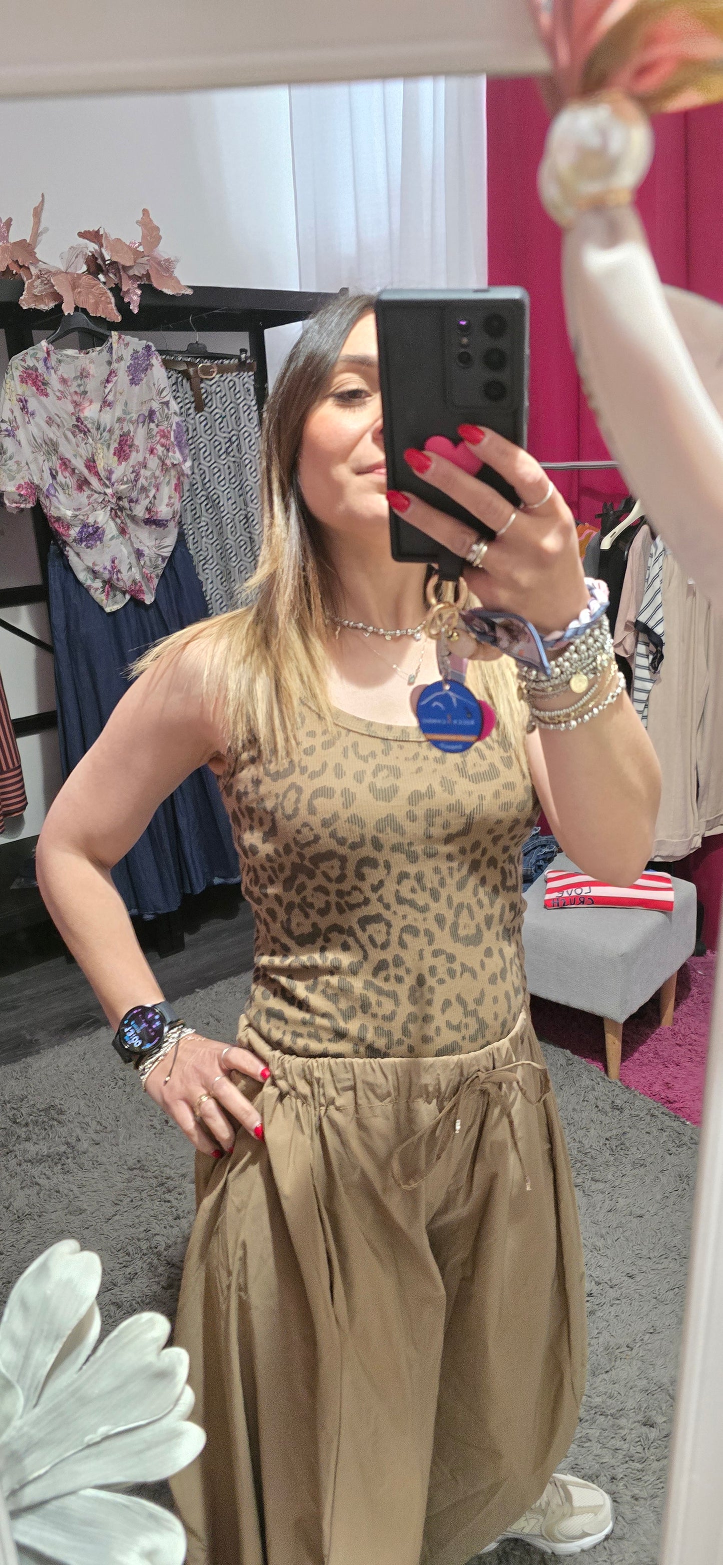 Canotta animalier