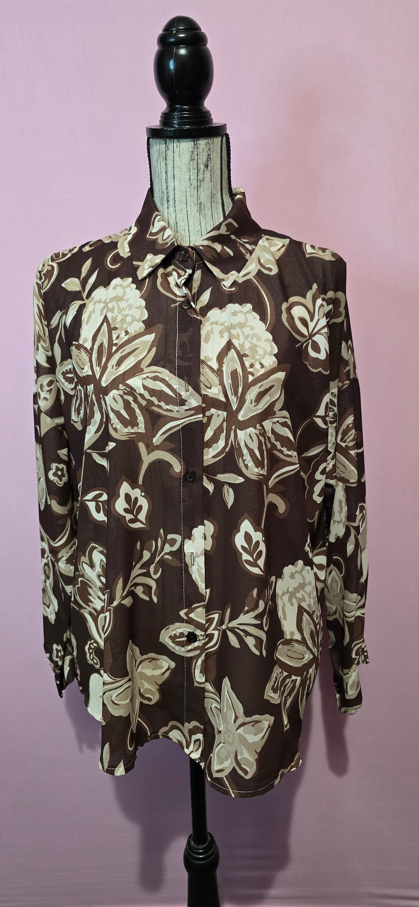 Camicia fantasia moro