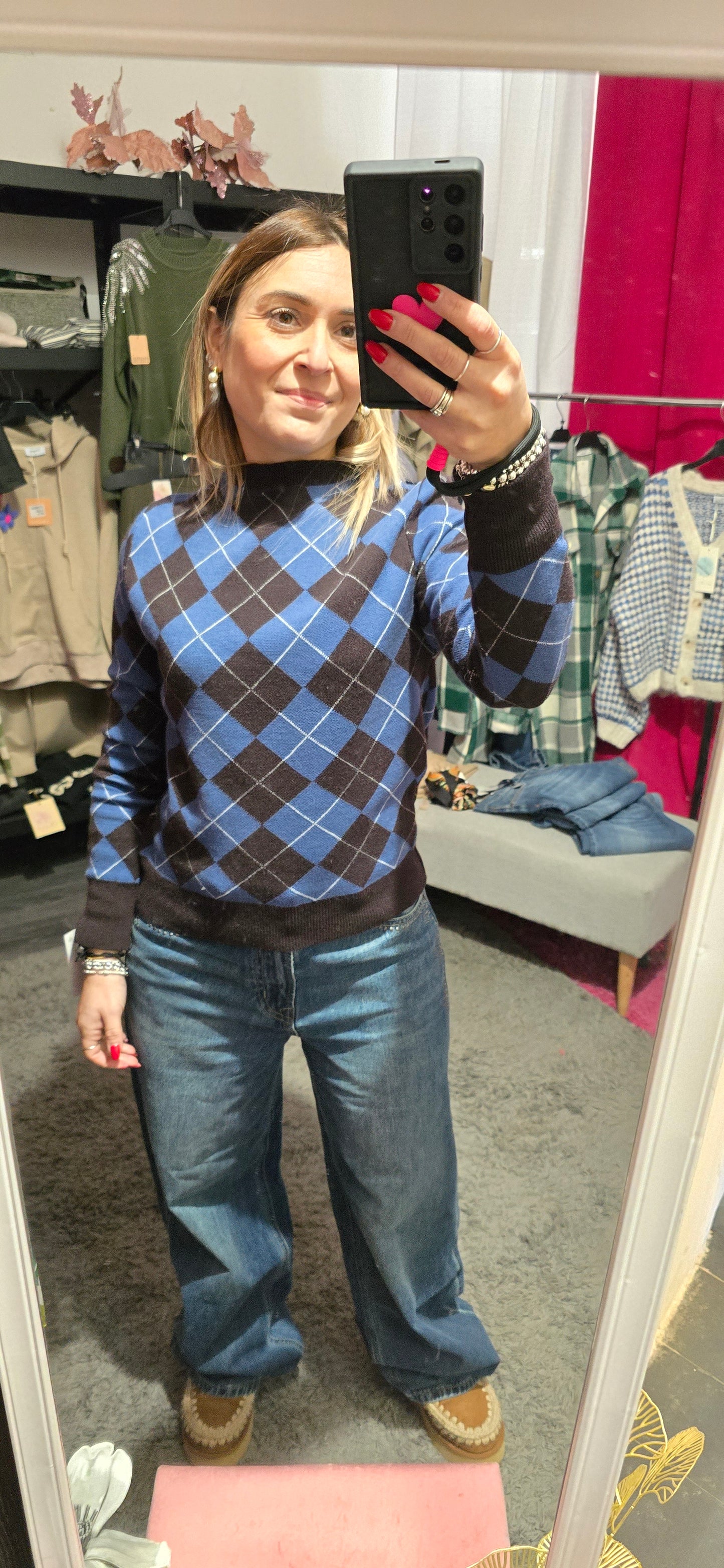 Pull fantasia rombi moro