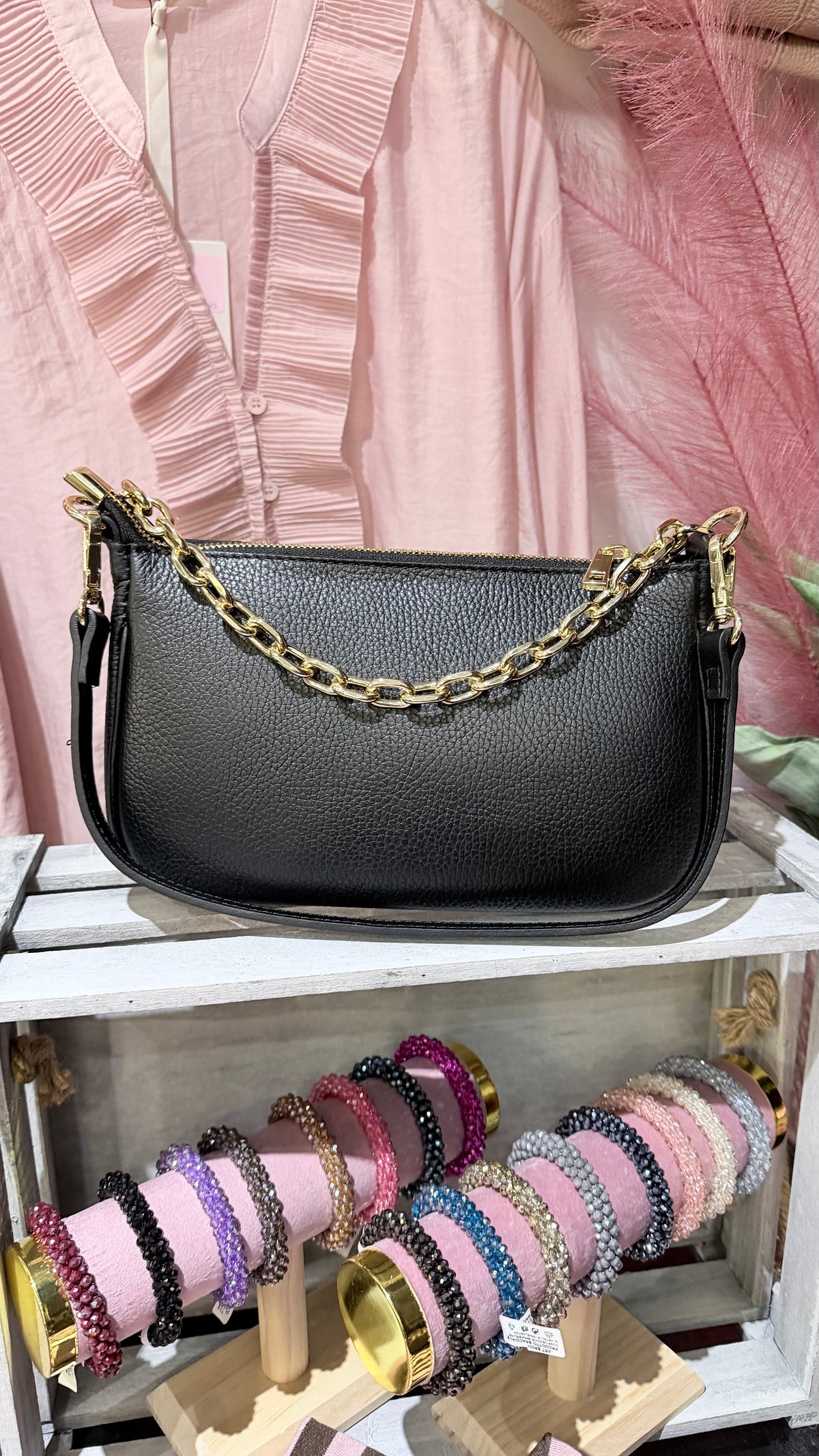 Borsa lunetta nera