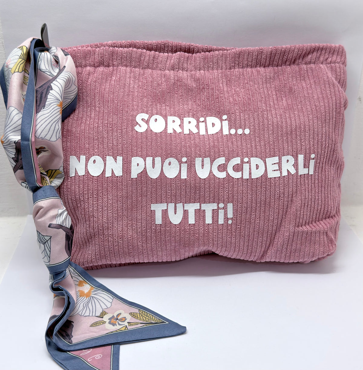 Le #similarMOOD " sorridi" velluto rosa