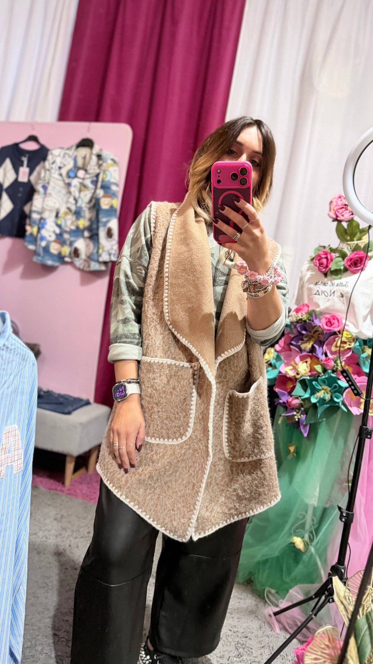 Gilet beige