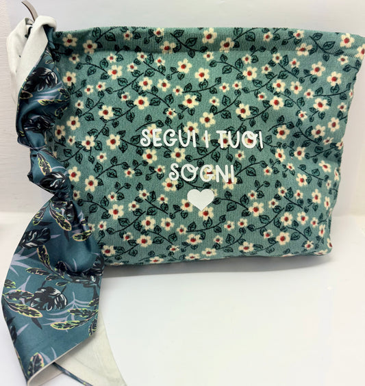 Le #similarMOOD "segui i tuoi sogni" verde fiorellini