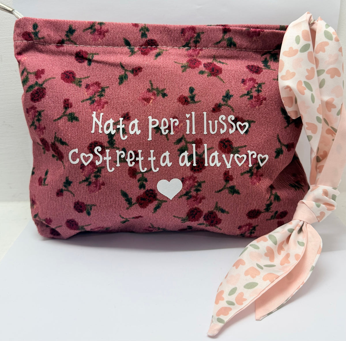 Le #similarMOOD "nata per il lusso" velluto fucsia