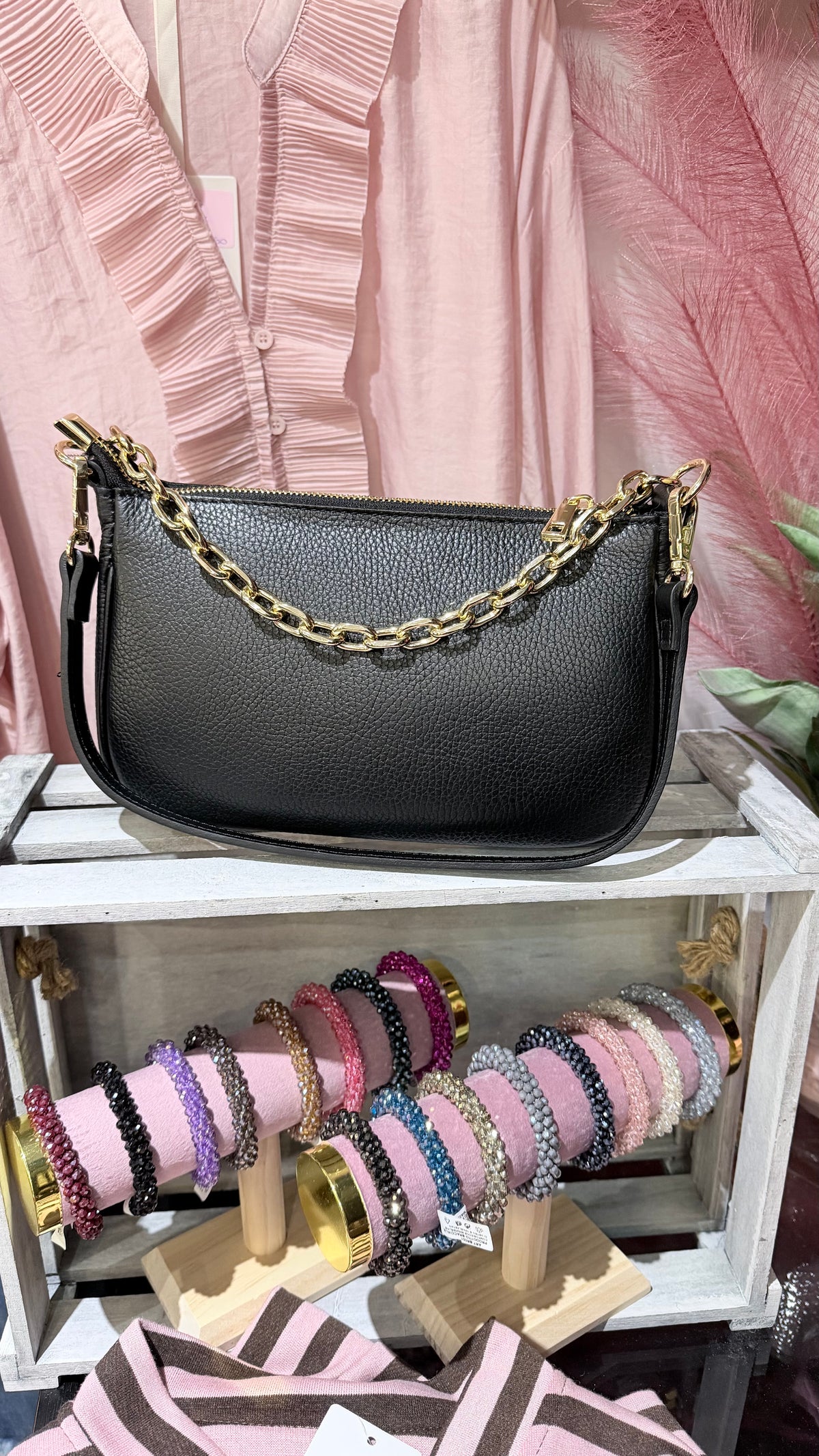 Borsa lunetta nera