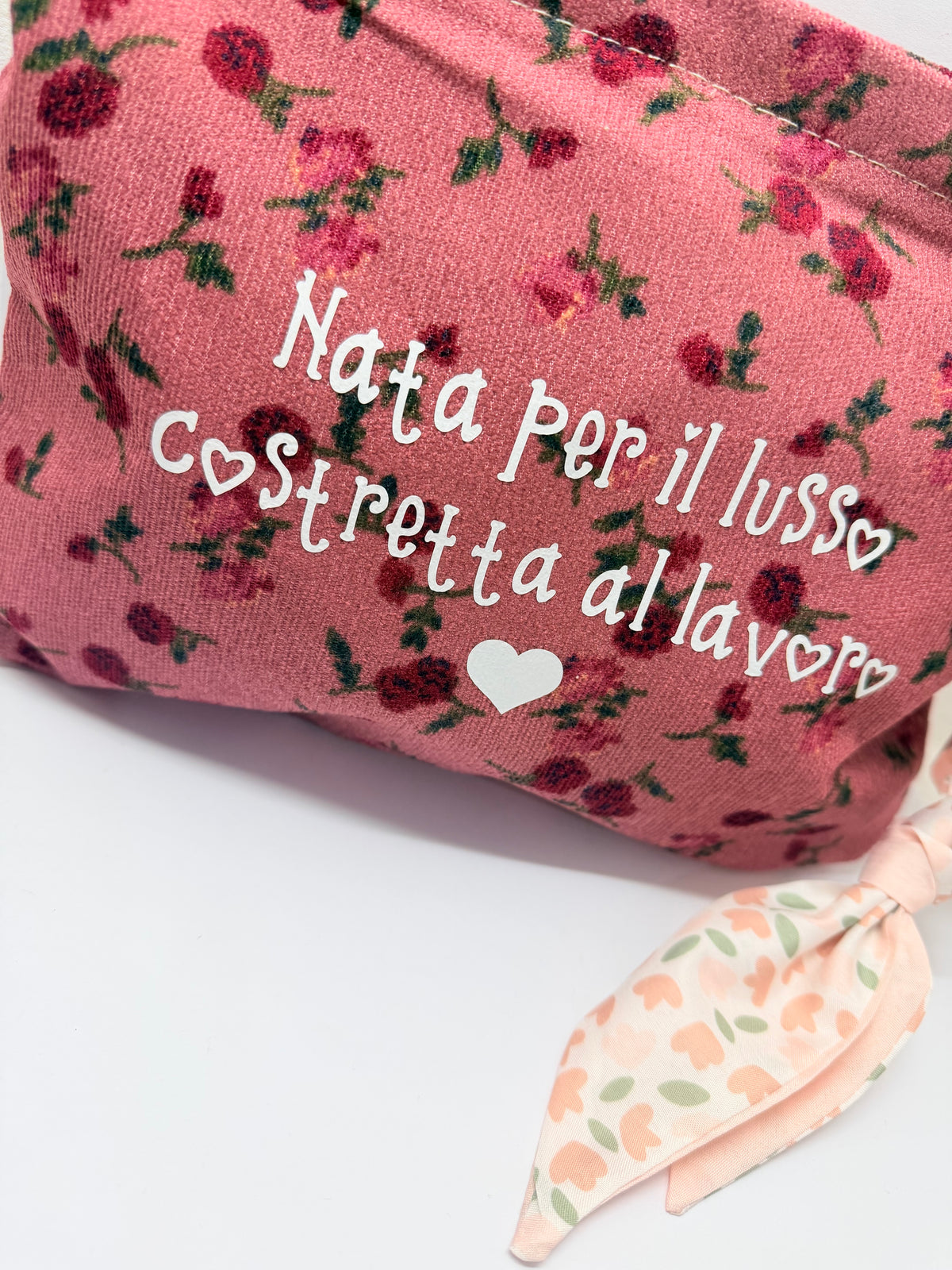 Le #similarMOOD "nata per il lusso" velluto fucsia