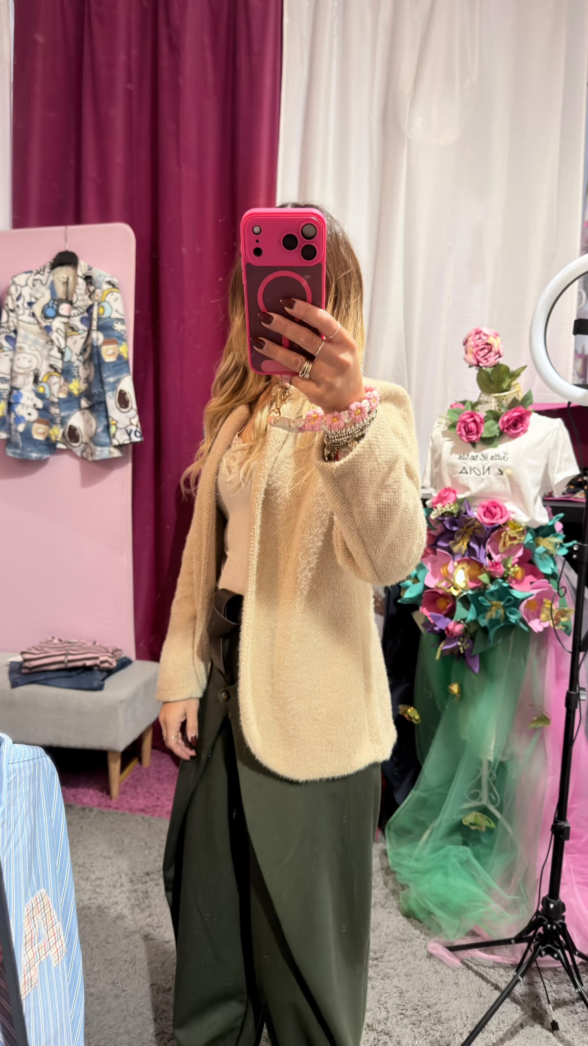 Blazer pelosetto crema
