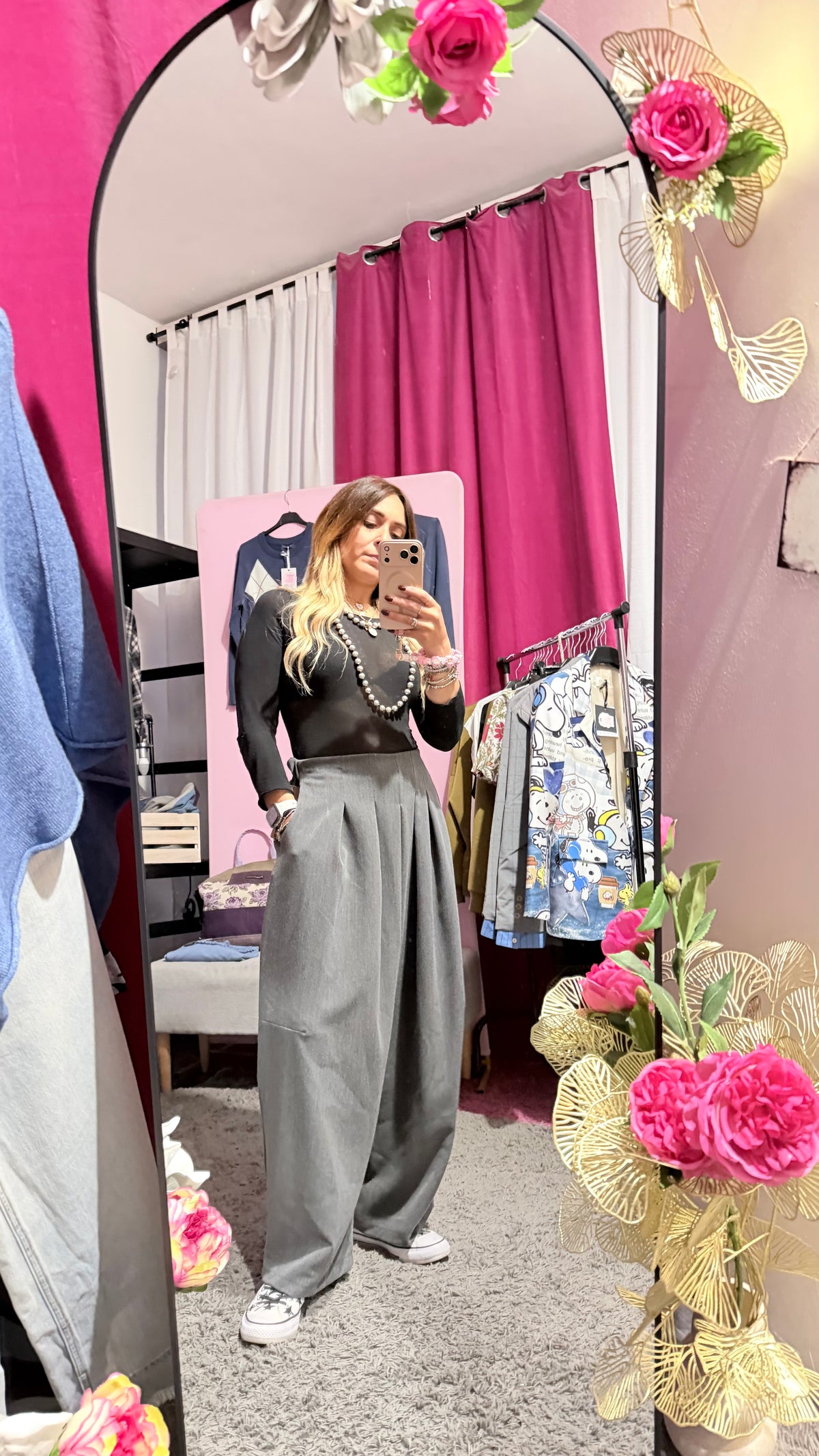 Pantalone sartoriale grigio