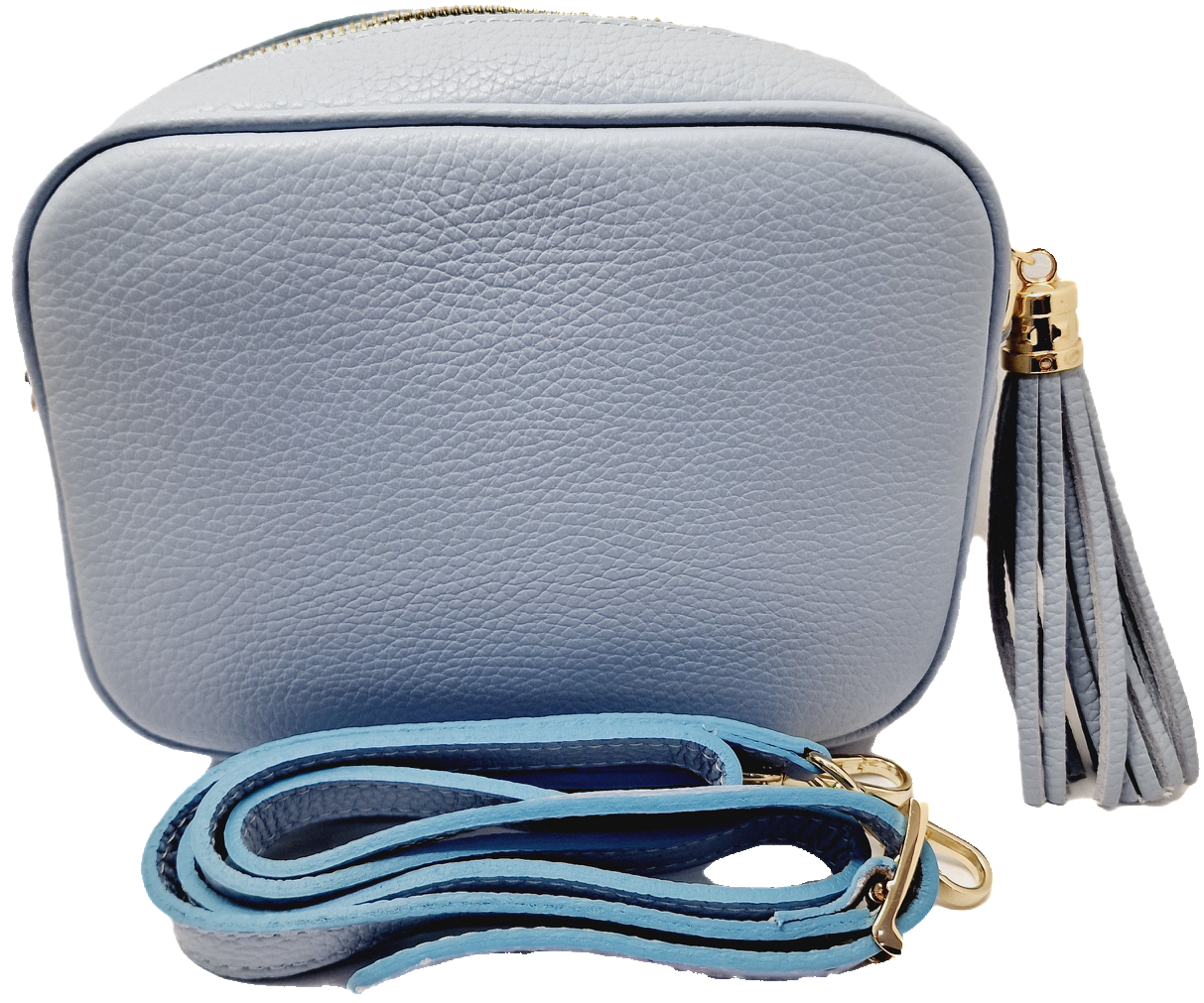 Camera bag azzurro polvere