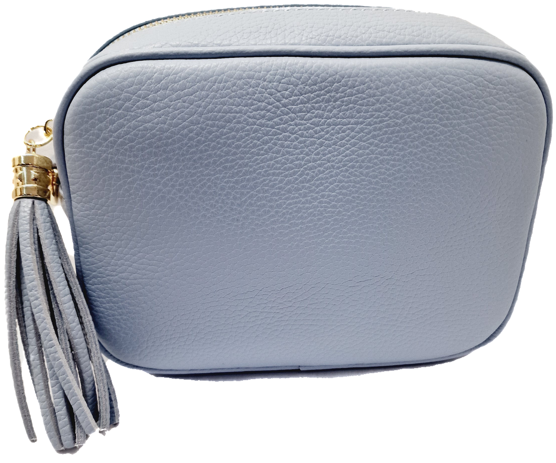 Camera bag azzurro polvere