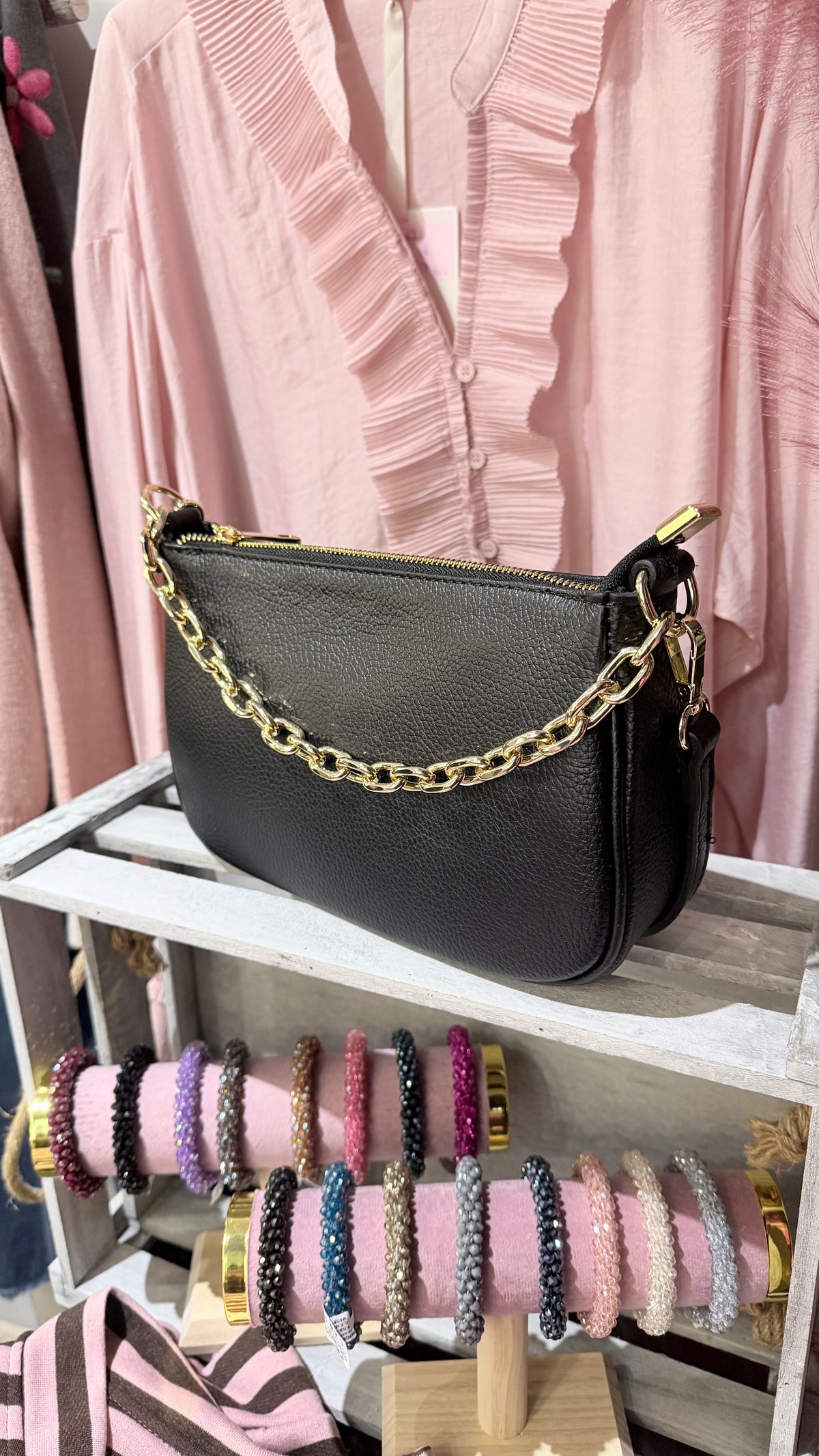 Borsa lunetta nera