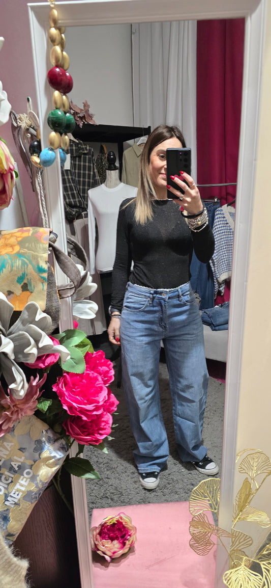 Jeans palazzo borbo sangallo