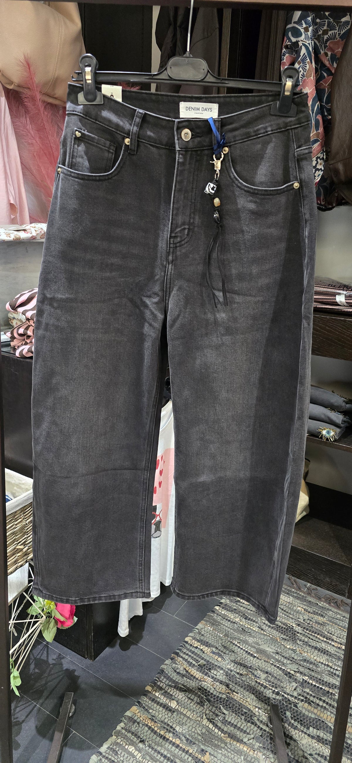 Jeans ovetto grigio