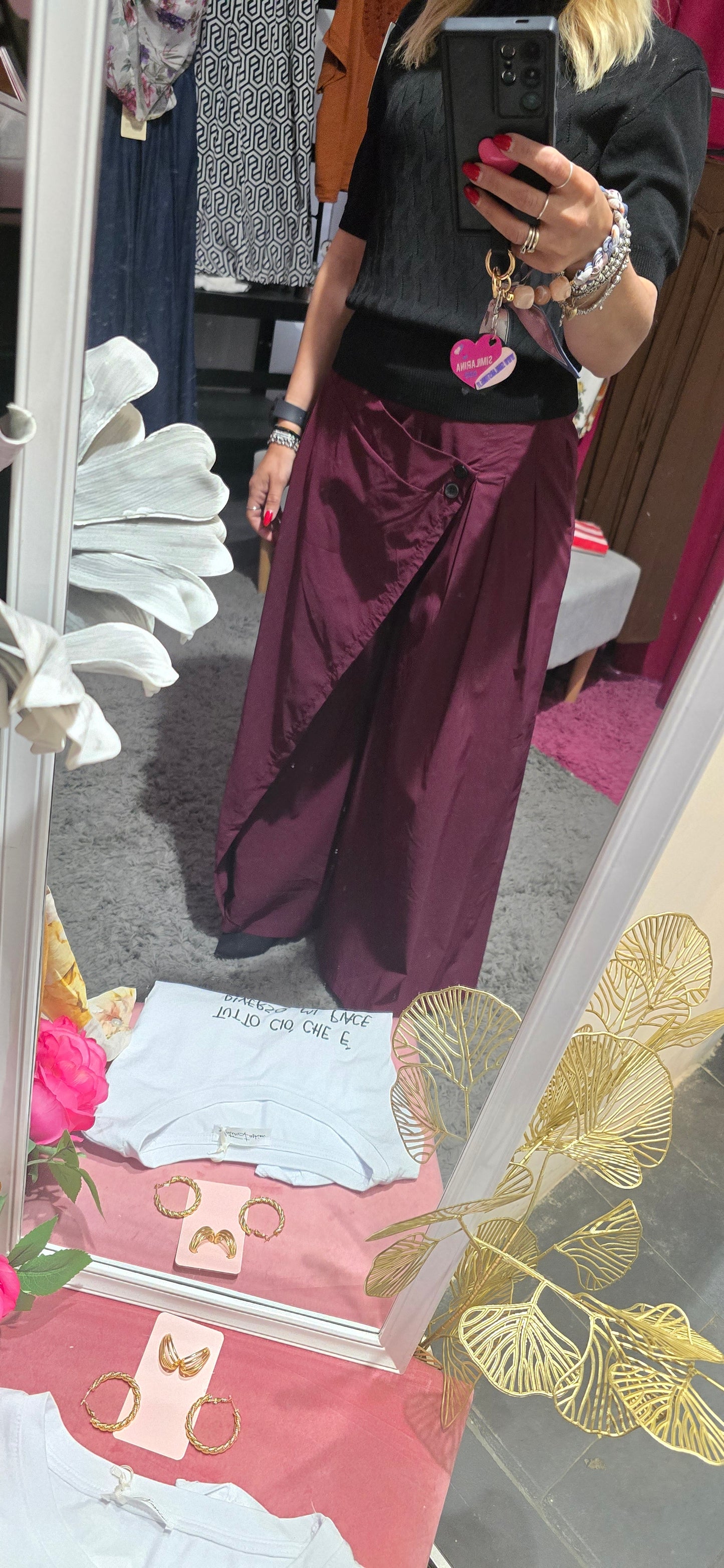 Pantalone cotone patta birdeaux