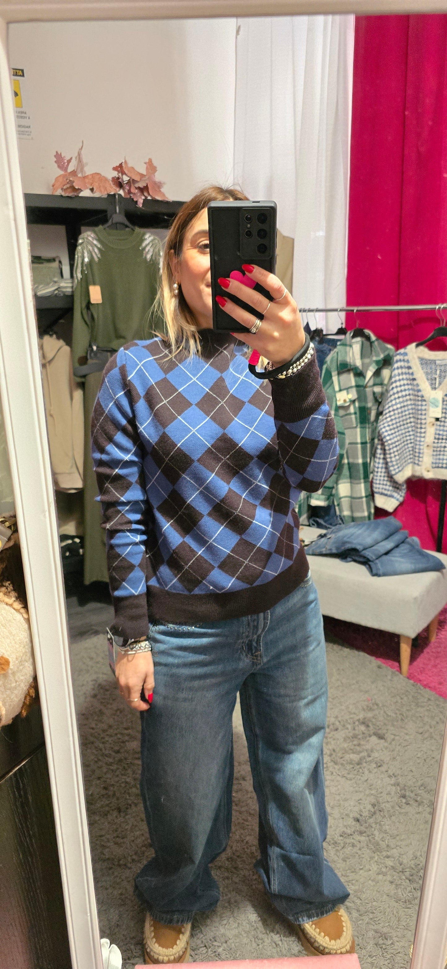 Pull fantasia rombi moro