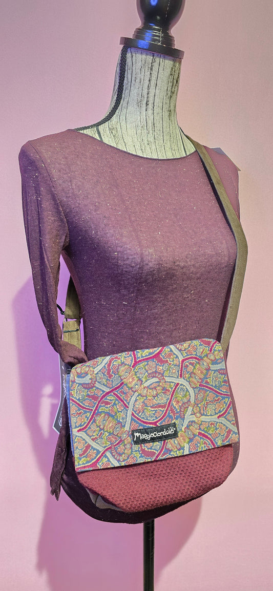 Borsa Chiara melanzana