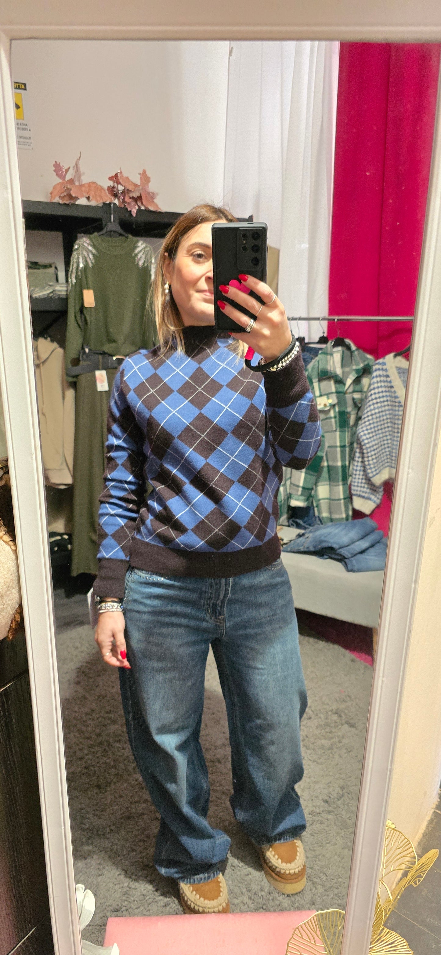 Pull fantasia rombi moro