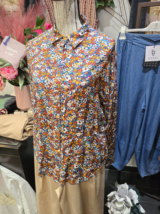 Camicia fiori