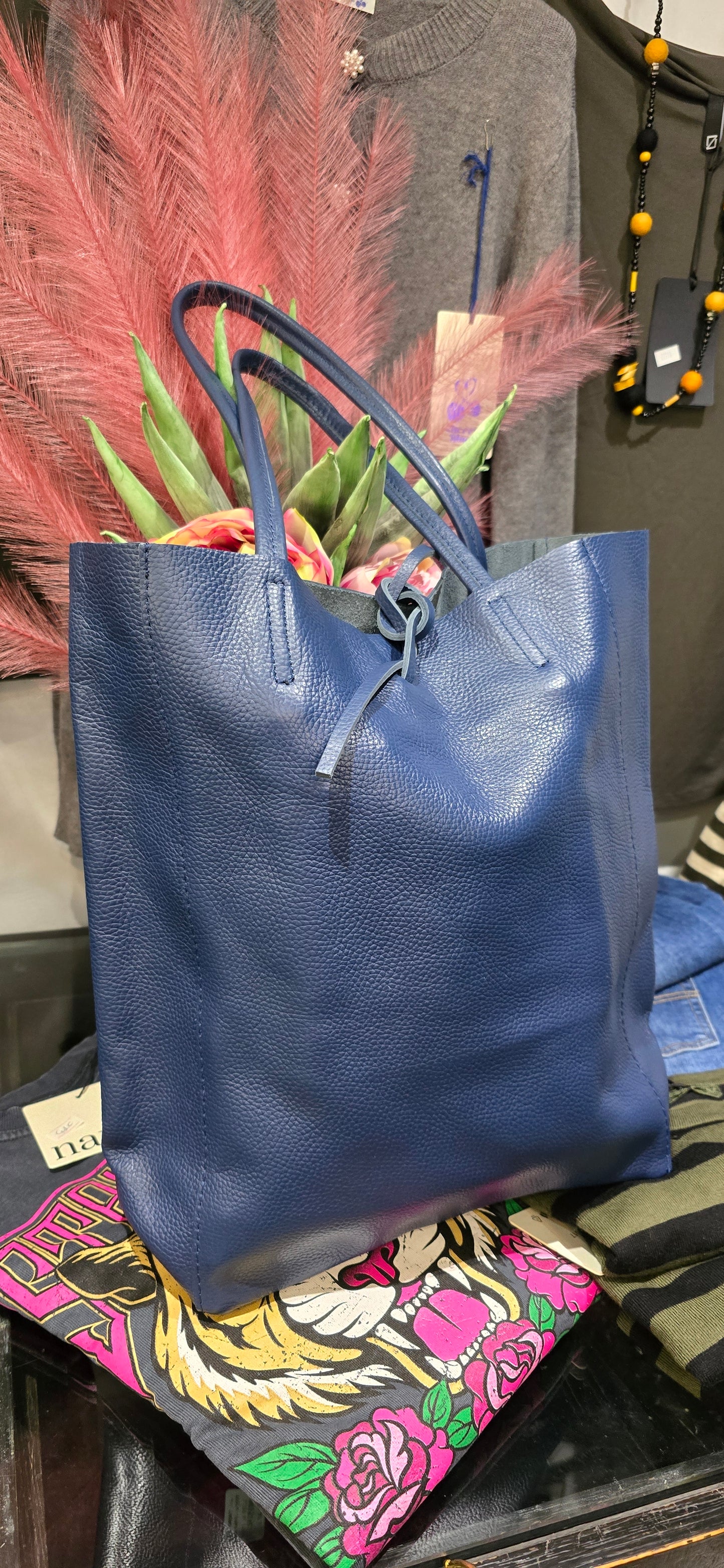 TOTE BAG KELLY Blu