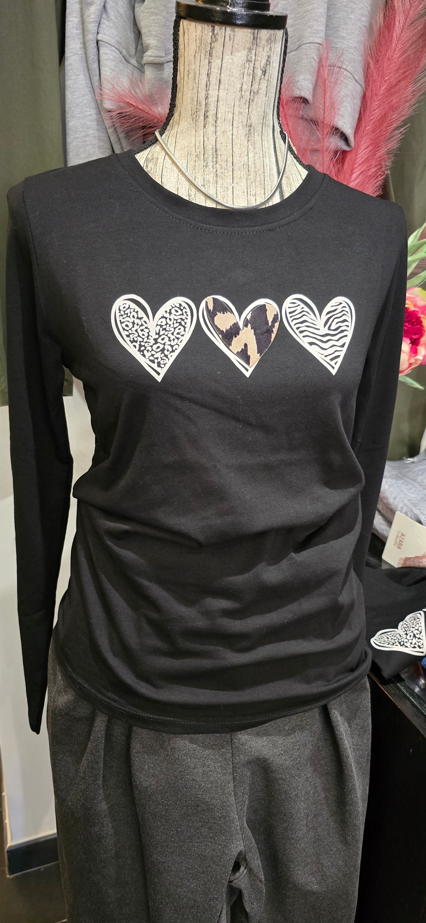 T shirt cuori