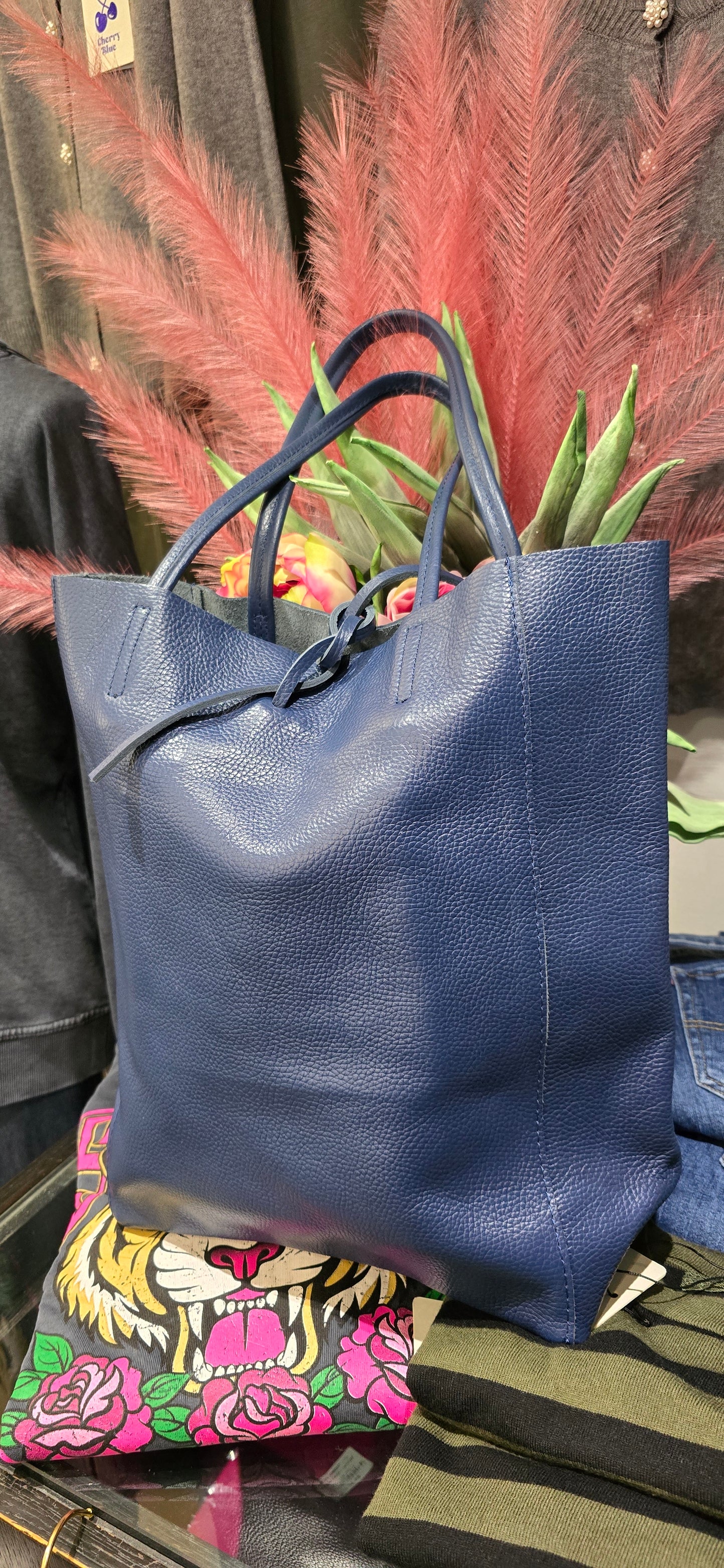 TOTE BAG KELLY Blu