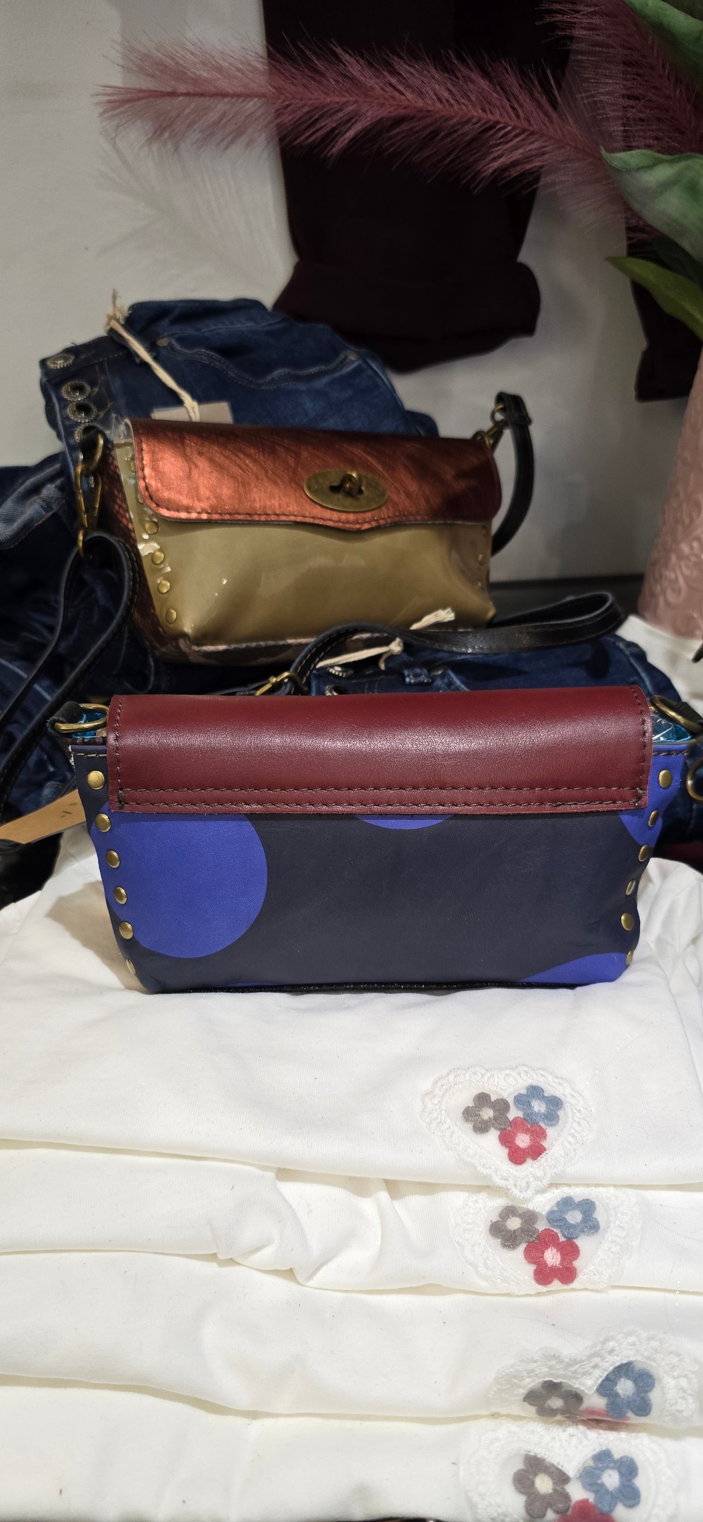 Borsa skin bordeaux