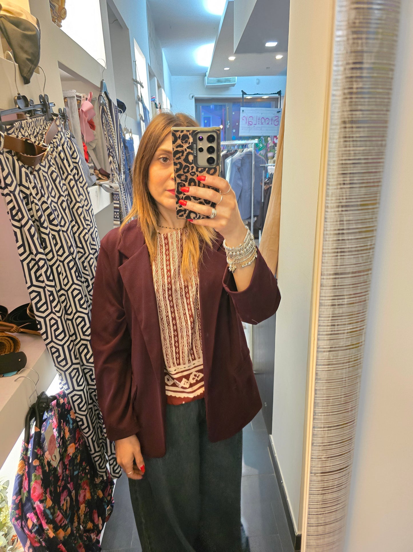 Blazer bordeaux