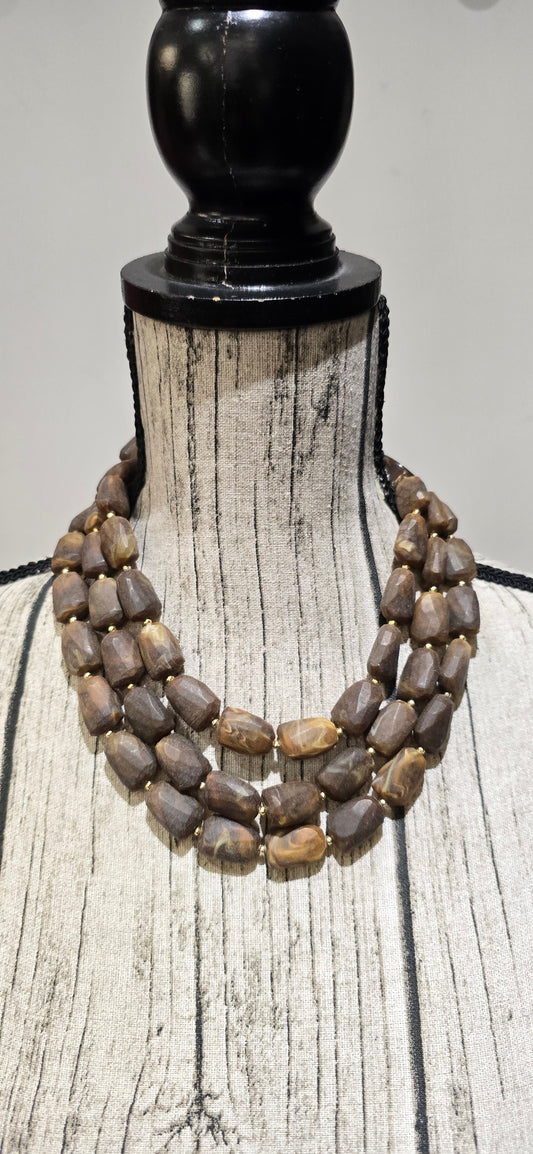 Girocollo Bari marrone