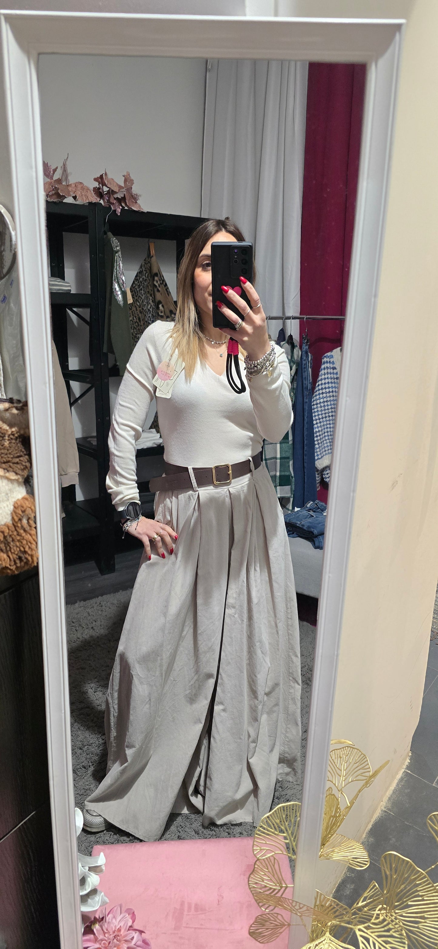 Maglia viscosa panna - Le SimiLar COMBO #1