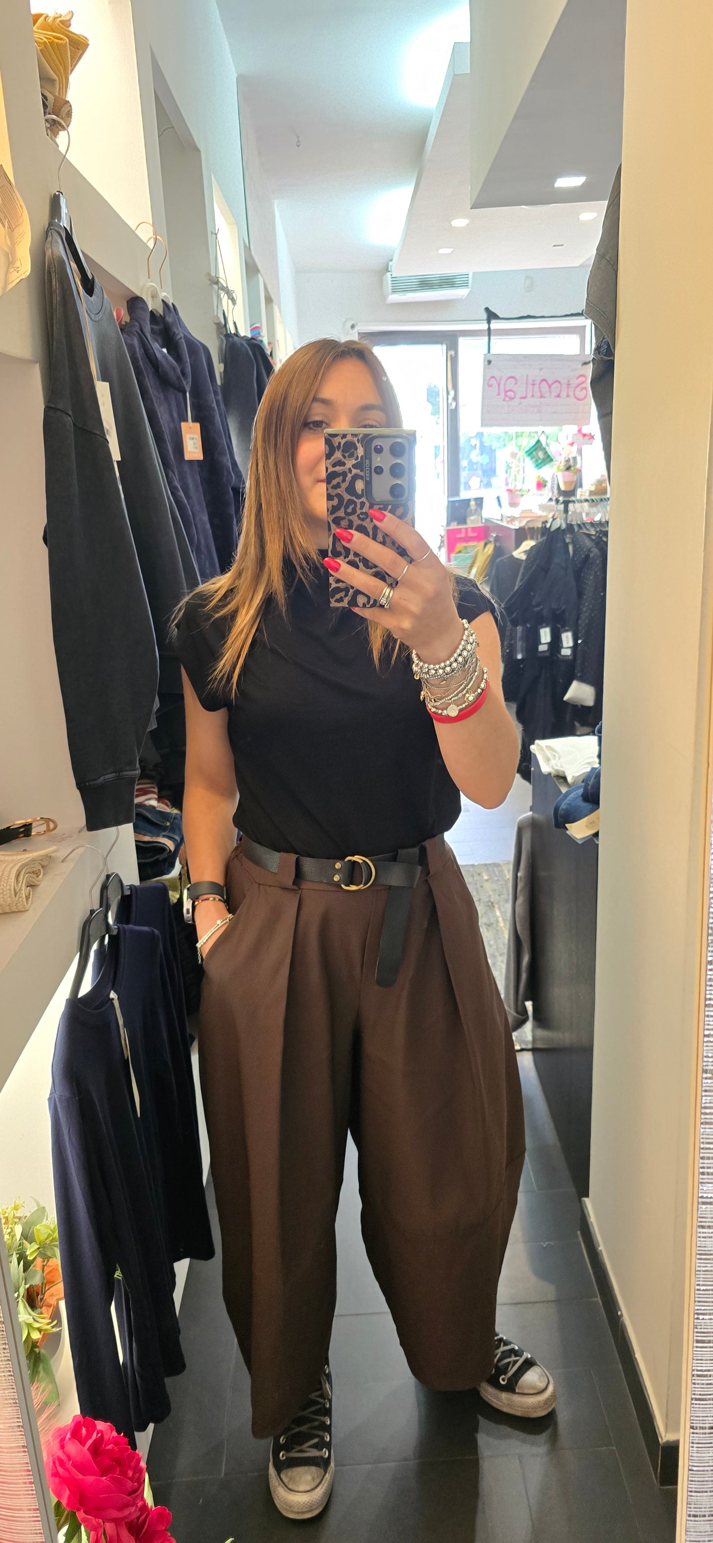 Maglia lupetto nera