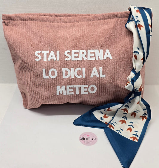Le #similarMOOD " stai serena "velluto rosa