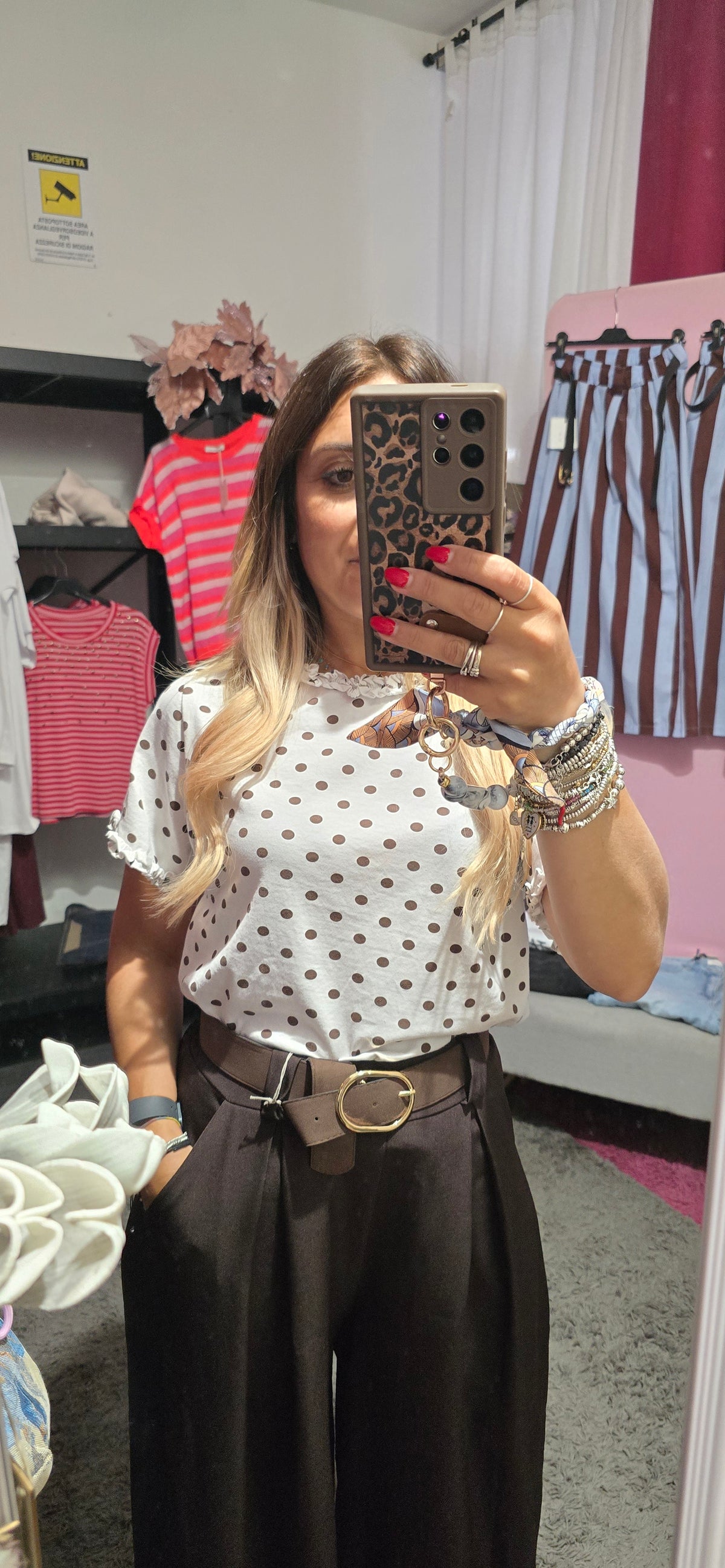T shirt pois moro