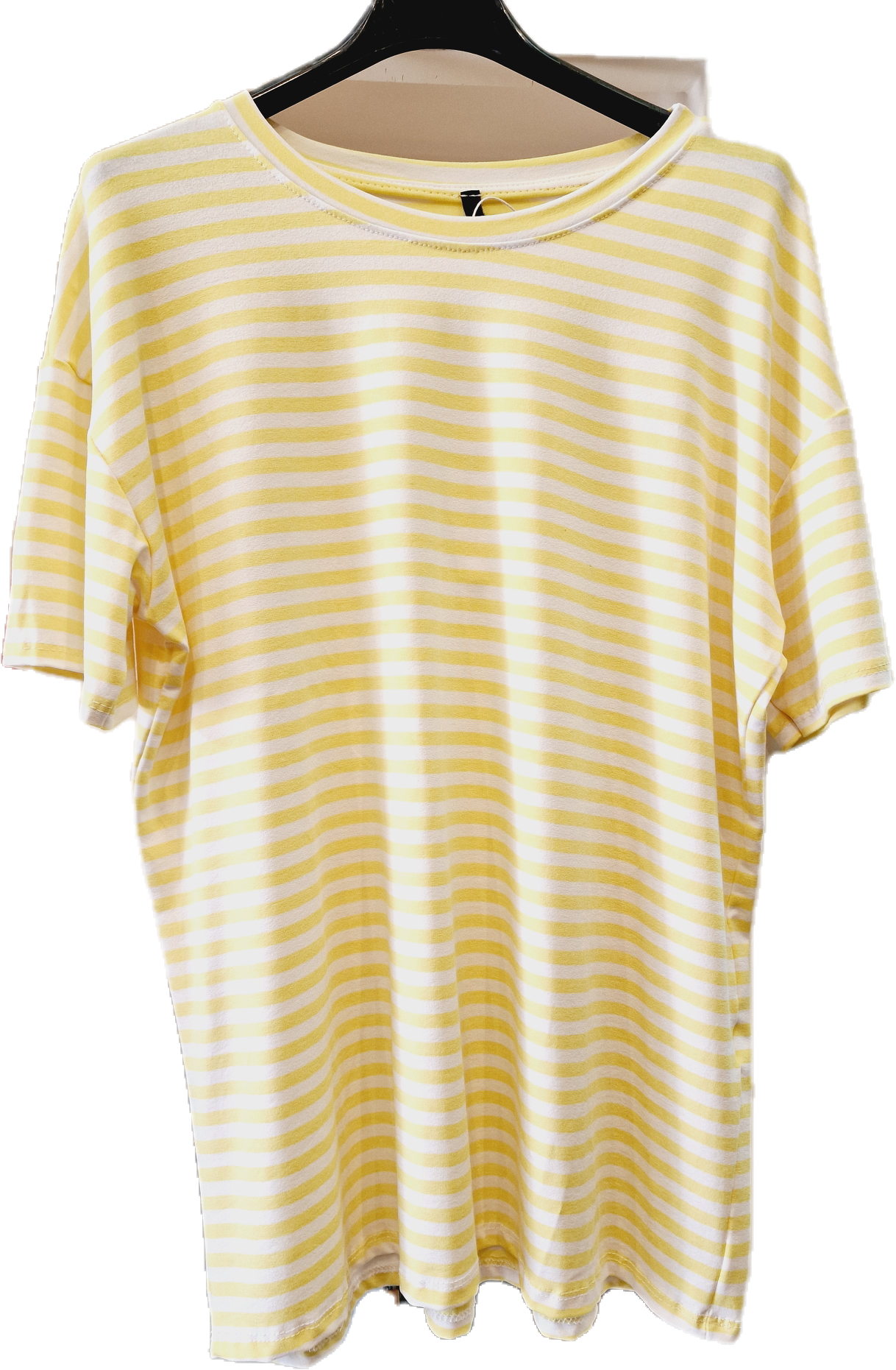 T shirt righe giallo