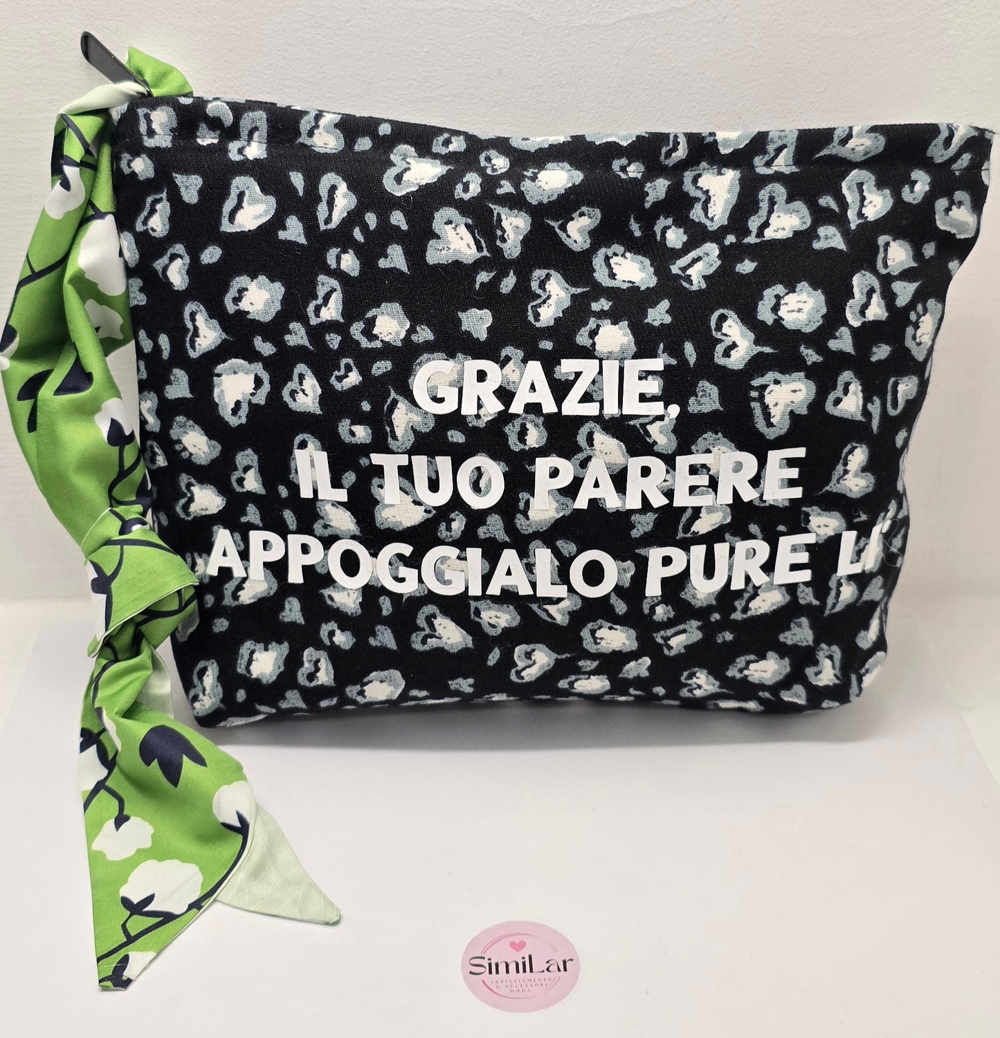 Le #similarMOOD " grazie " maculato nero