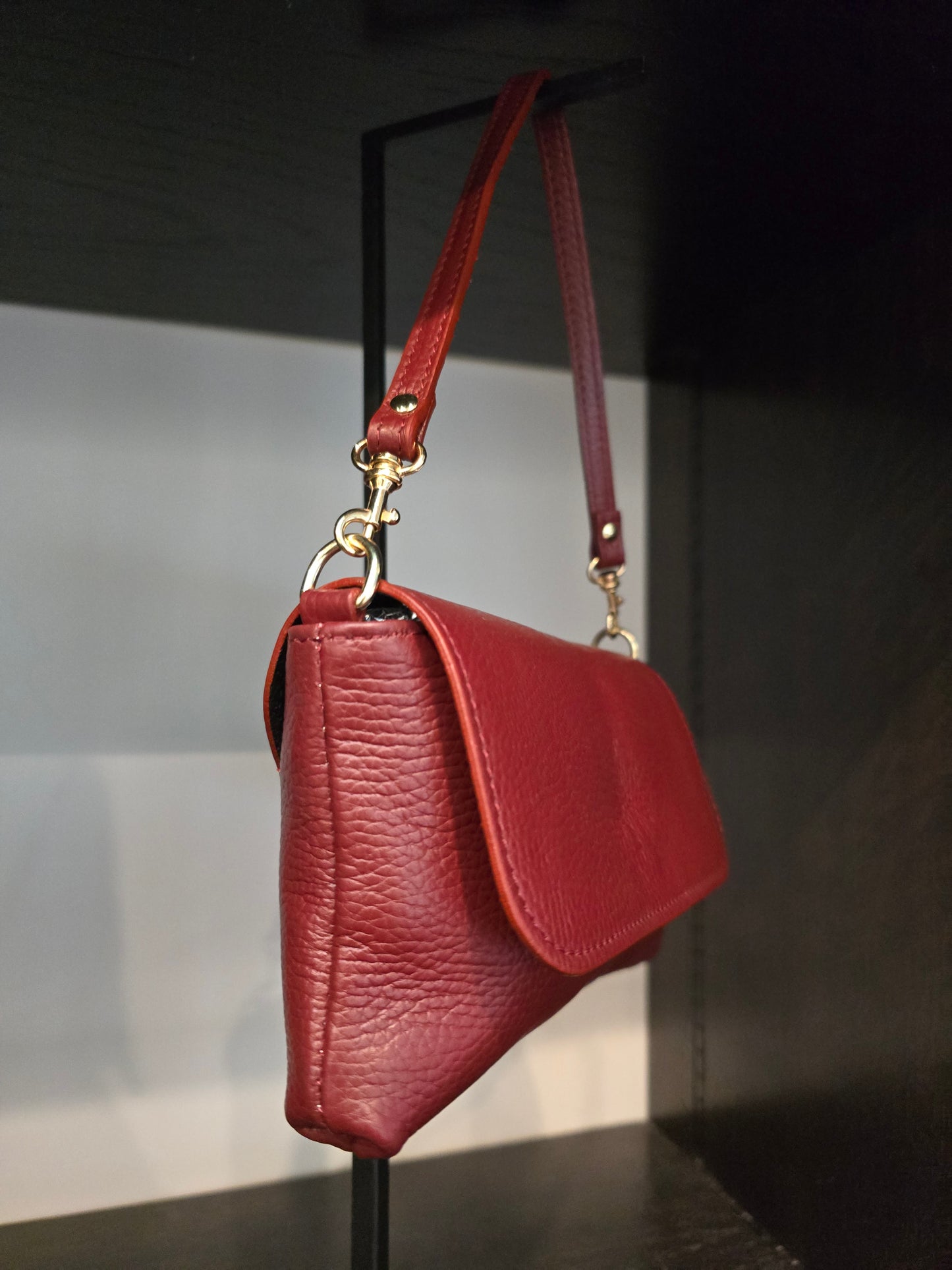 Mini bag bordeaux