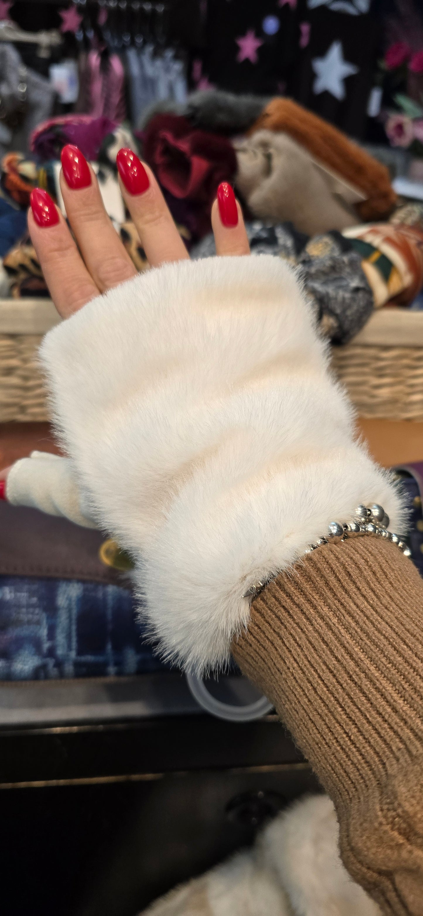 Mezzo guanto pelliccetta