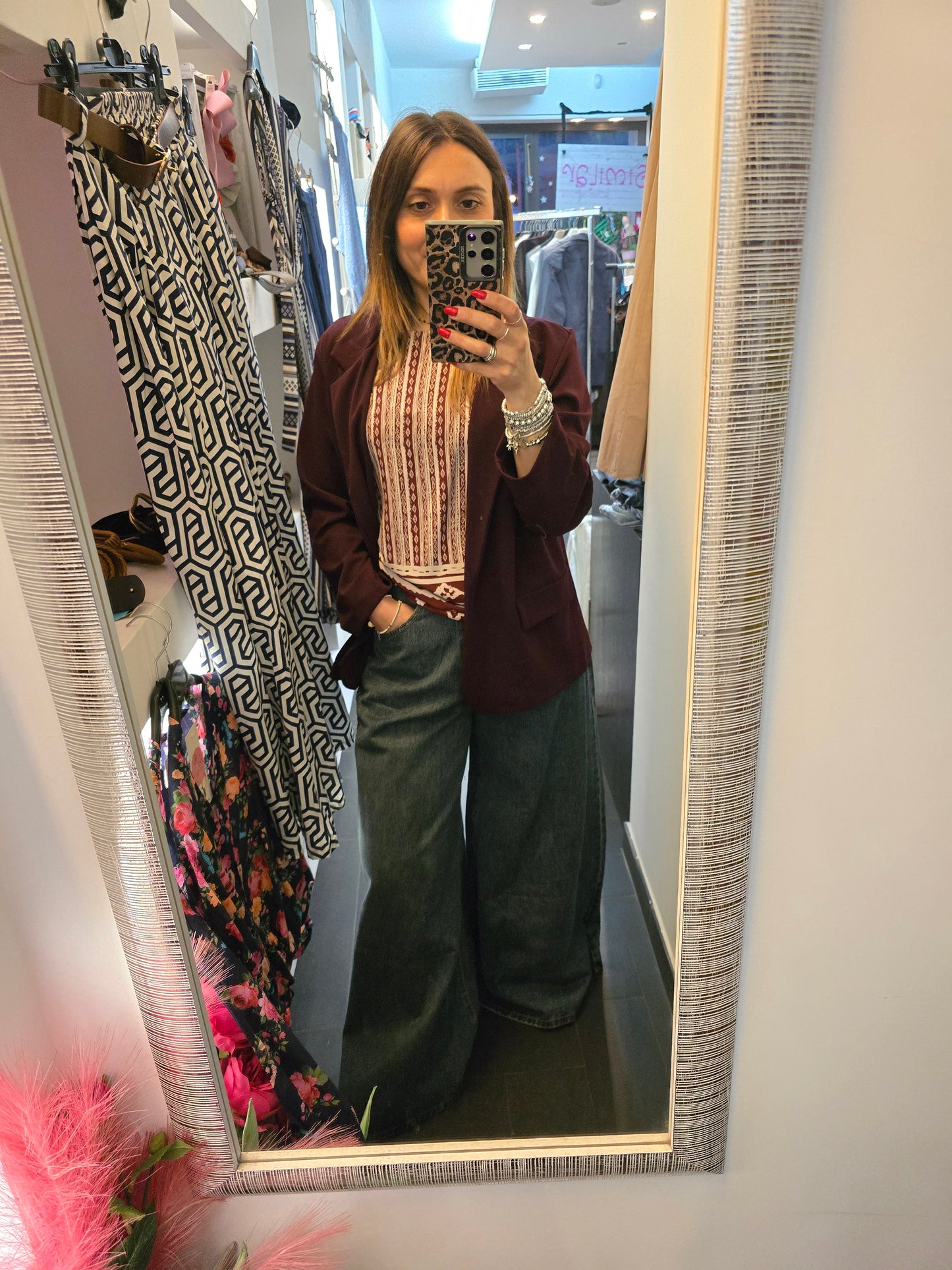 Blazer bordeaux