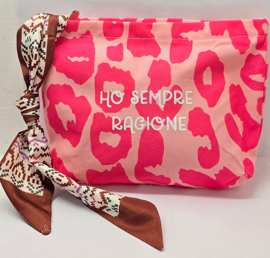 Le #similarMOOD " ho sempre ragione" animalier fucsia