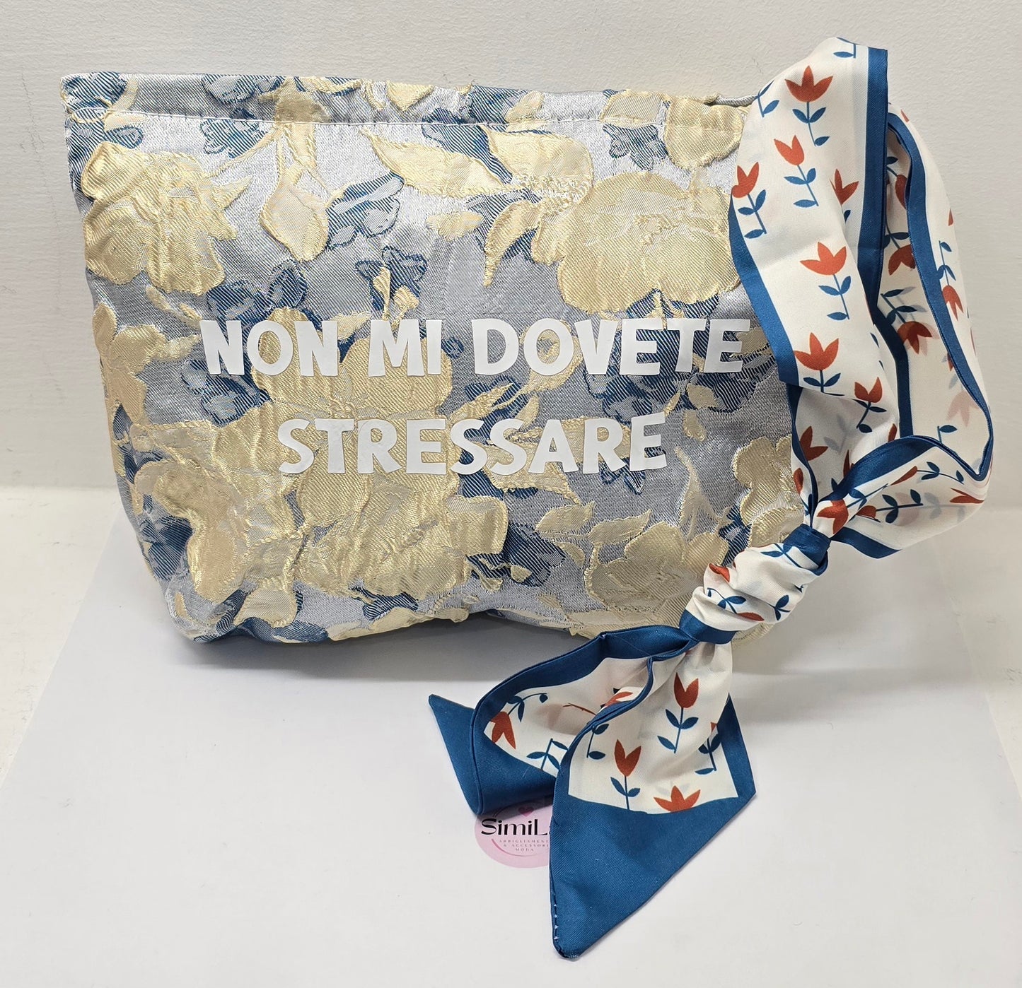 Le #similarMOOD " non mi dovete stressare" fiori azzurro