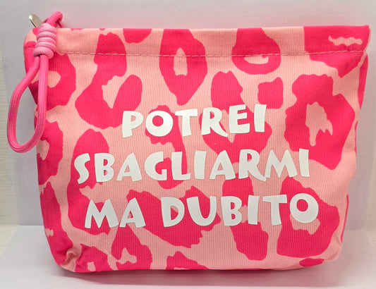 Le #similarMOOD " potrei sbagliarmi" animalier fucsia