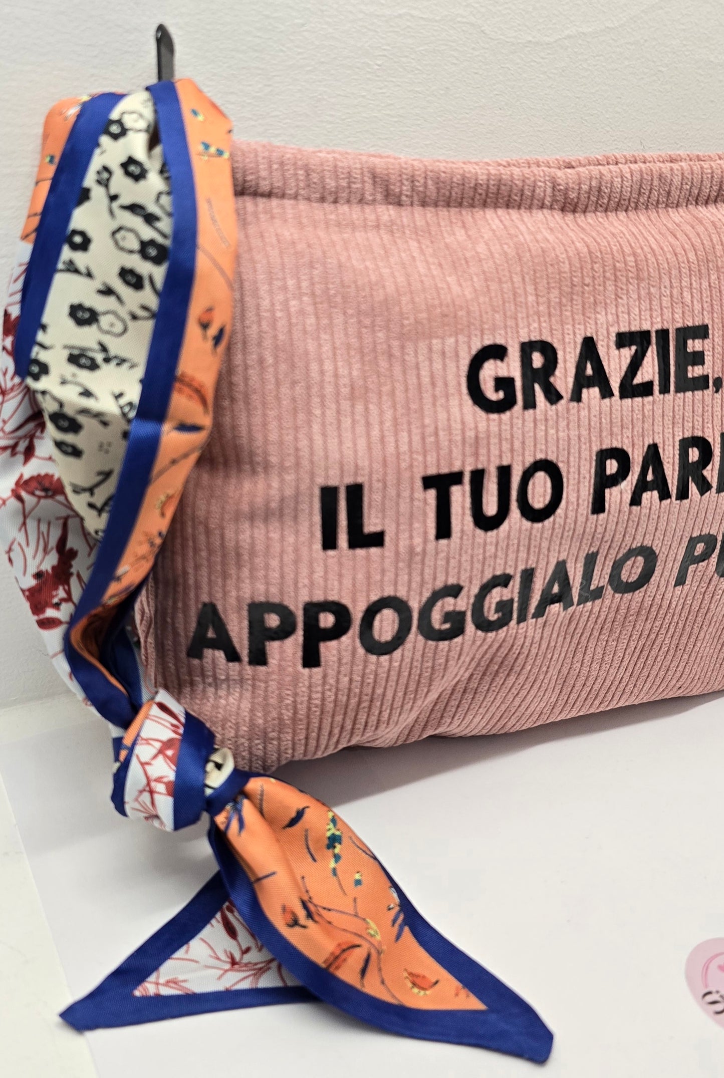 Le #similarMOOD " Grazie" velluto rosa