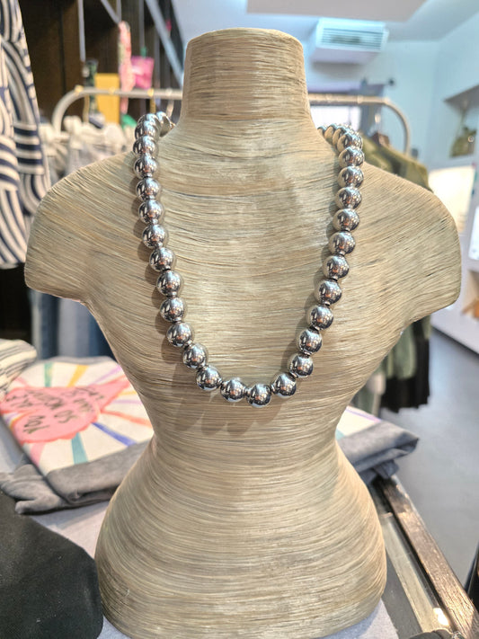Girocollo balls silver