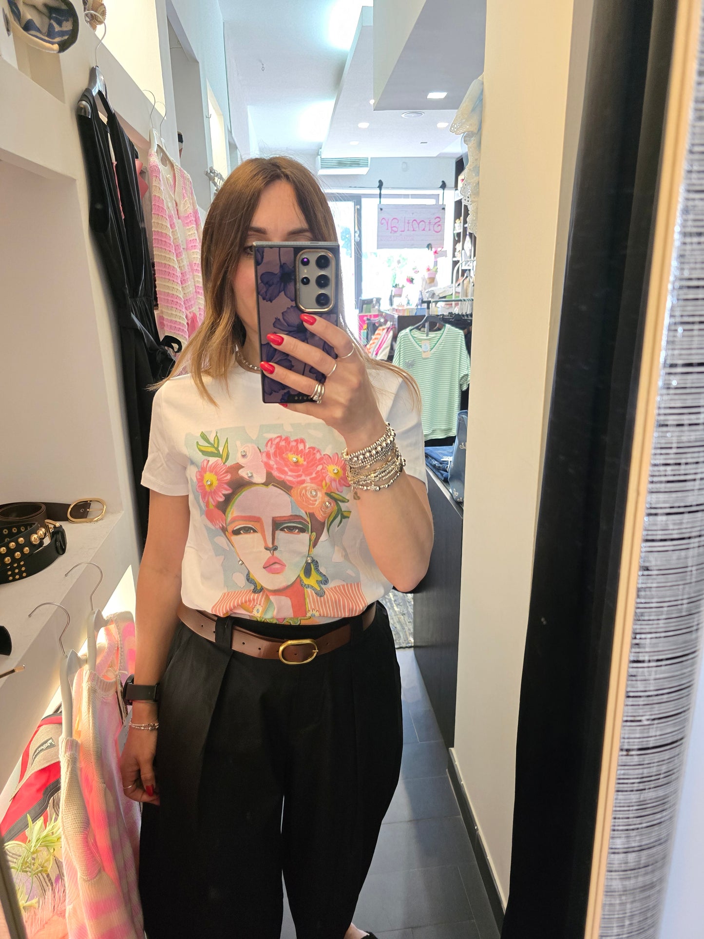 T shirt stampa Frida
