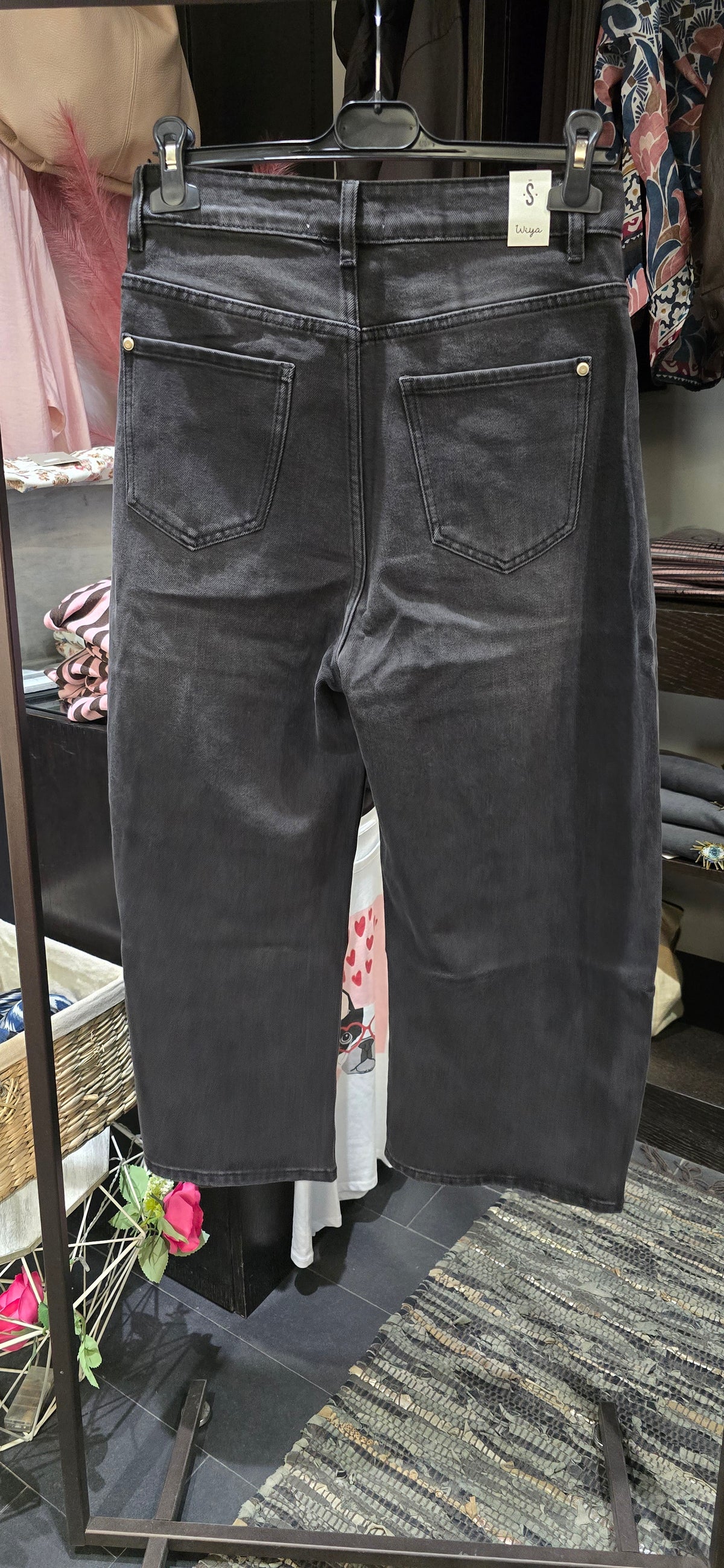 Jeans ovetto grigio