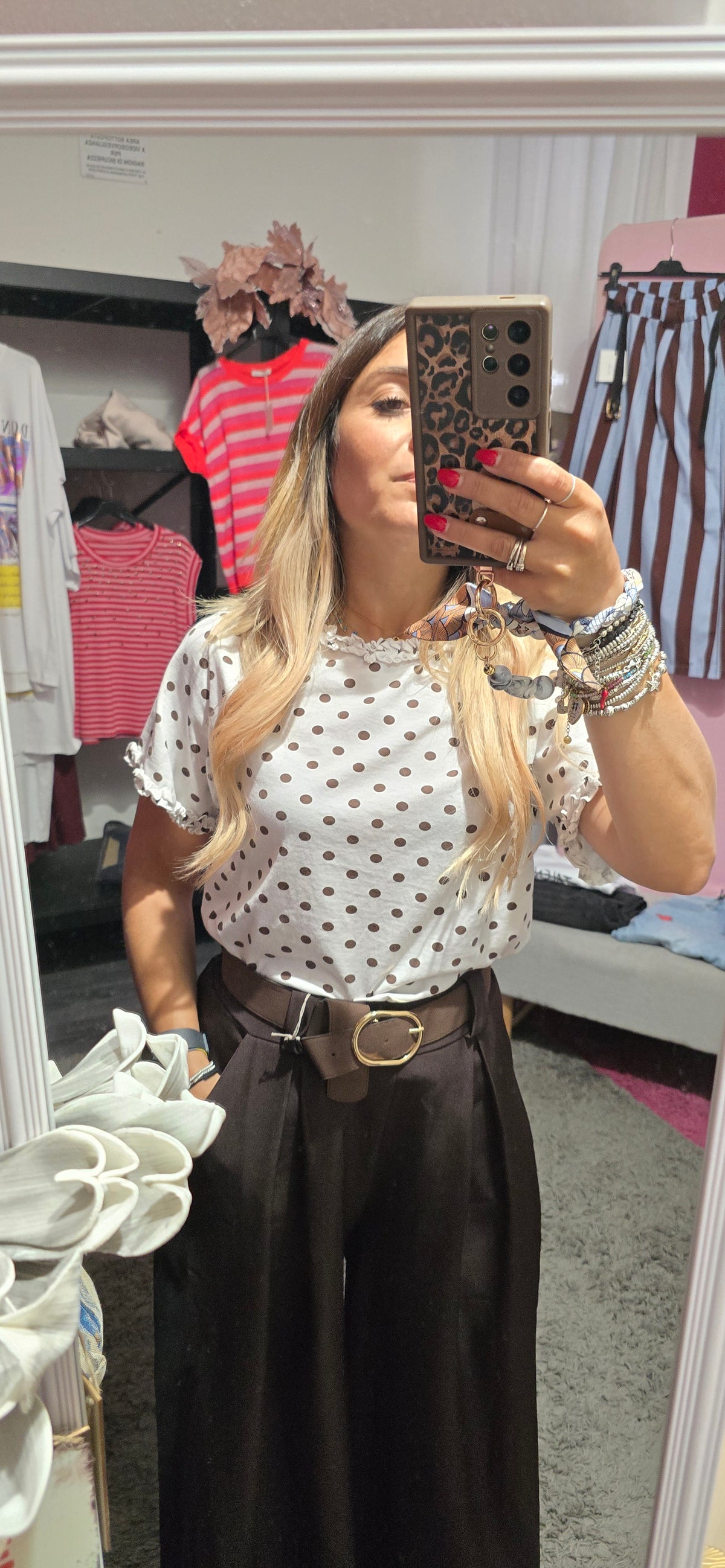 T shirt pois moro